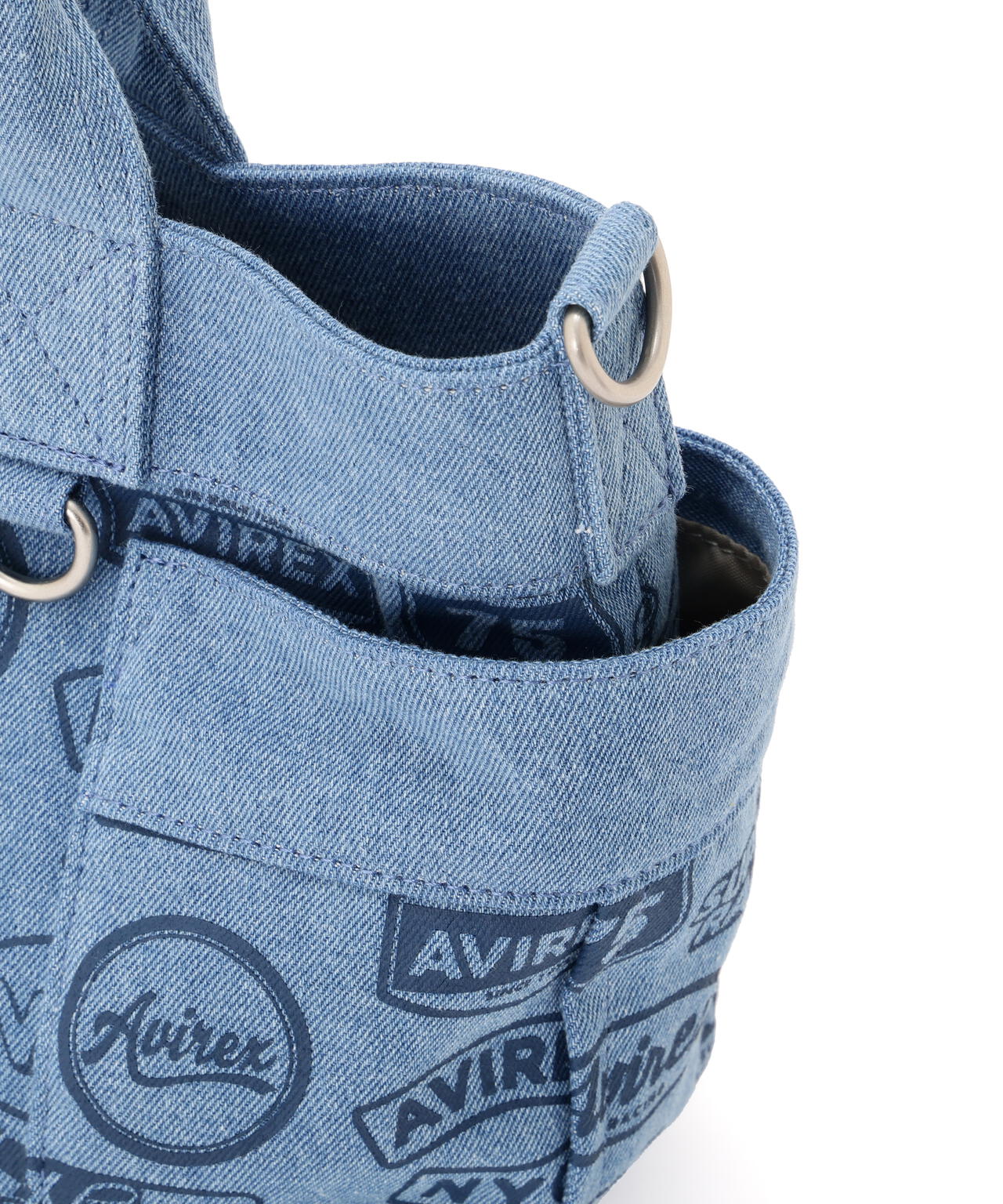 《直営店限定》DENIM PATTERN MINI TOTE BAG