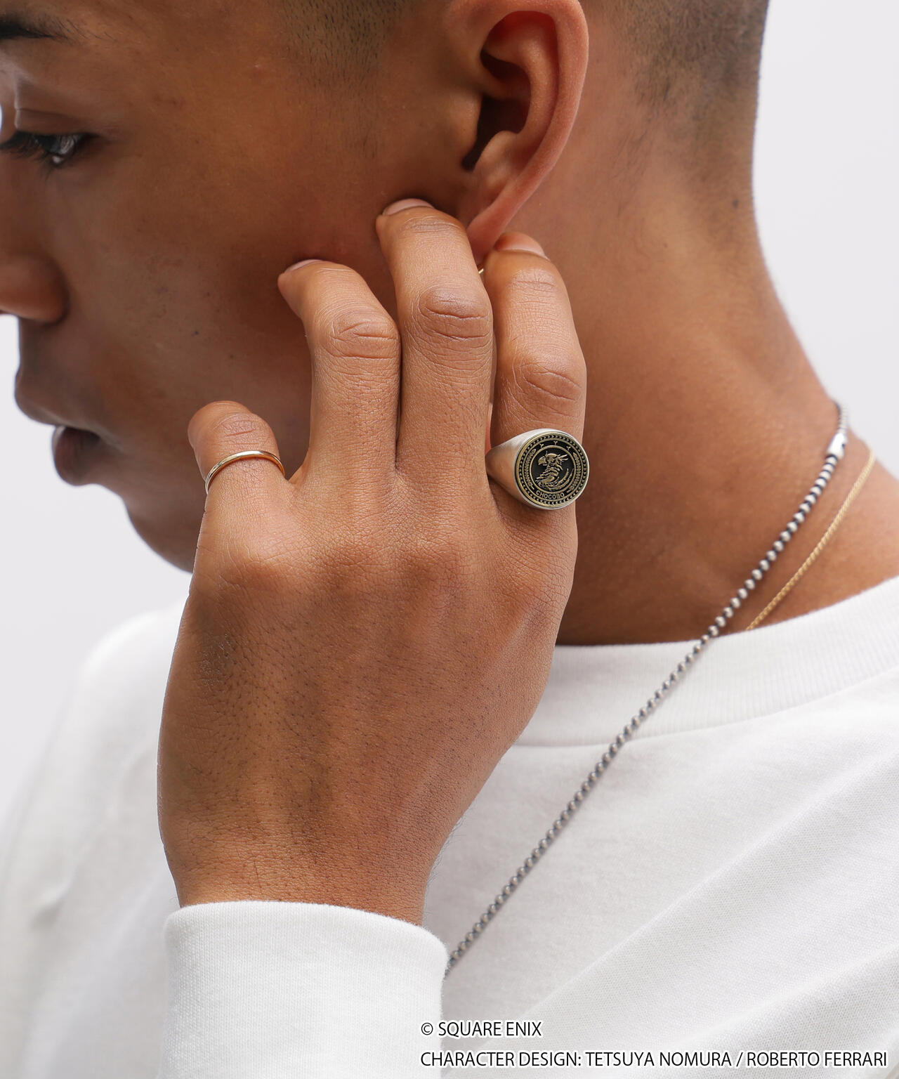 《AVIREX × FINAL FANTASY VII REMAKE》SIGNET RING CHOCOBO