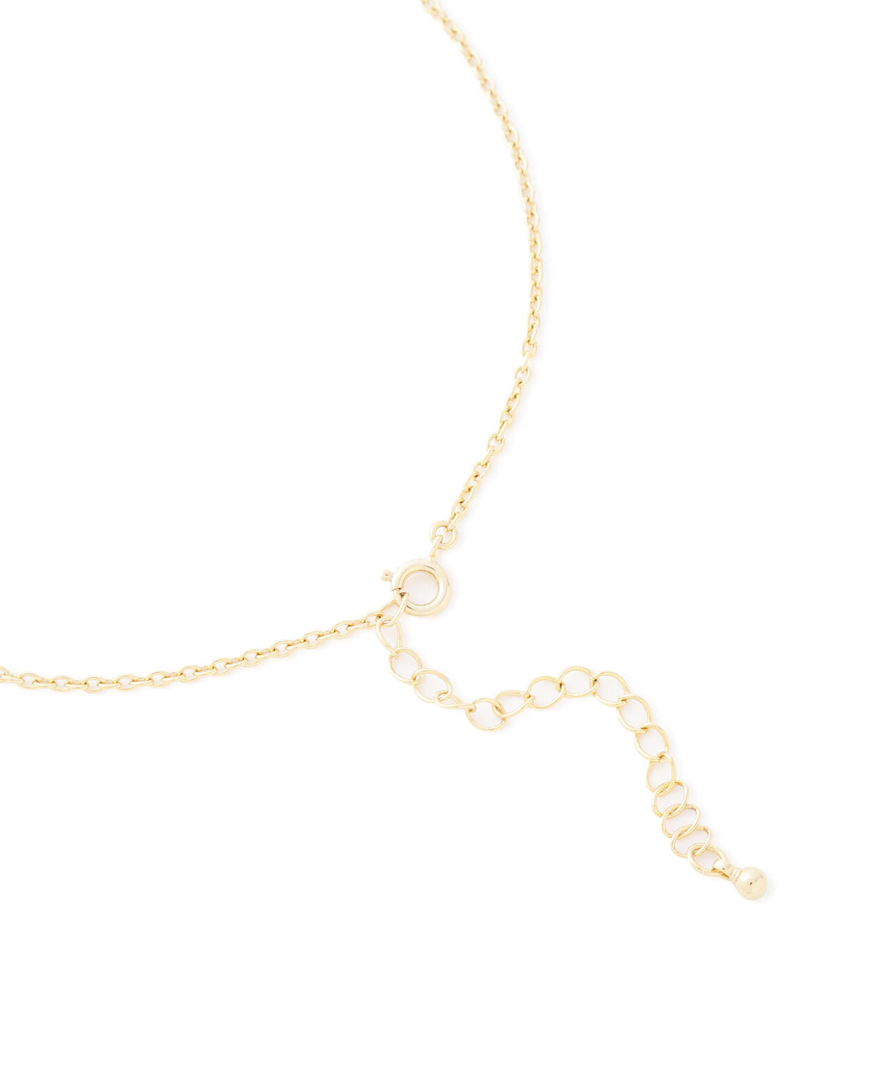 HEART 2TOP NECKLACE(GOLD) by J.H.M CO.LTD.