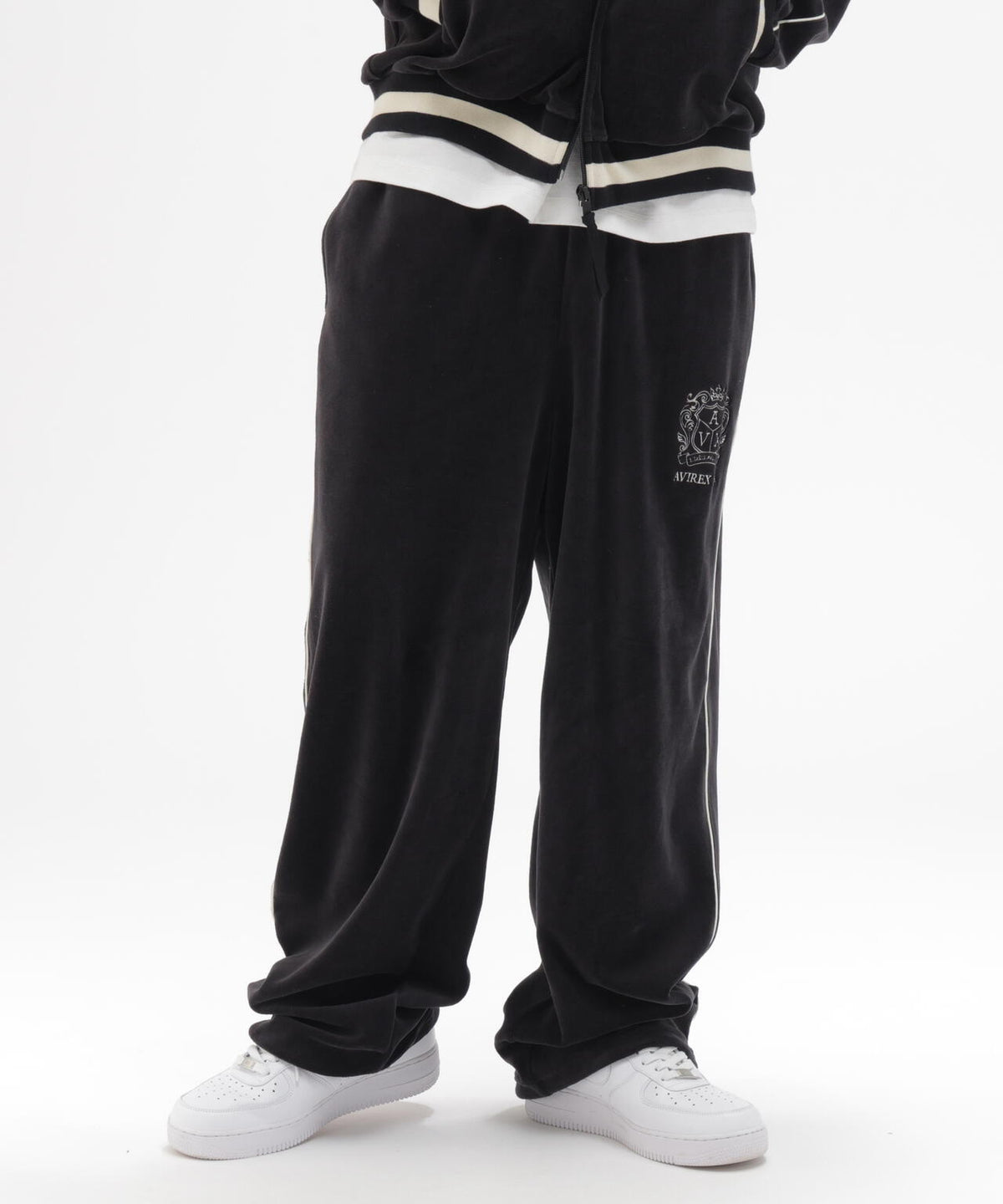 VELOUR TRACK PANTS