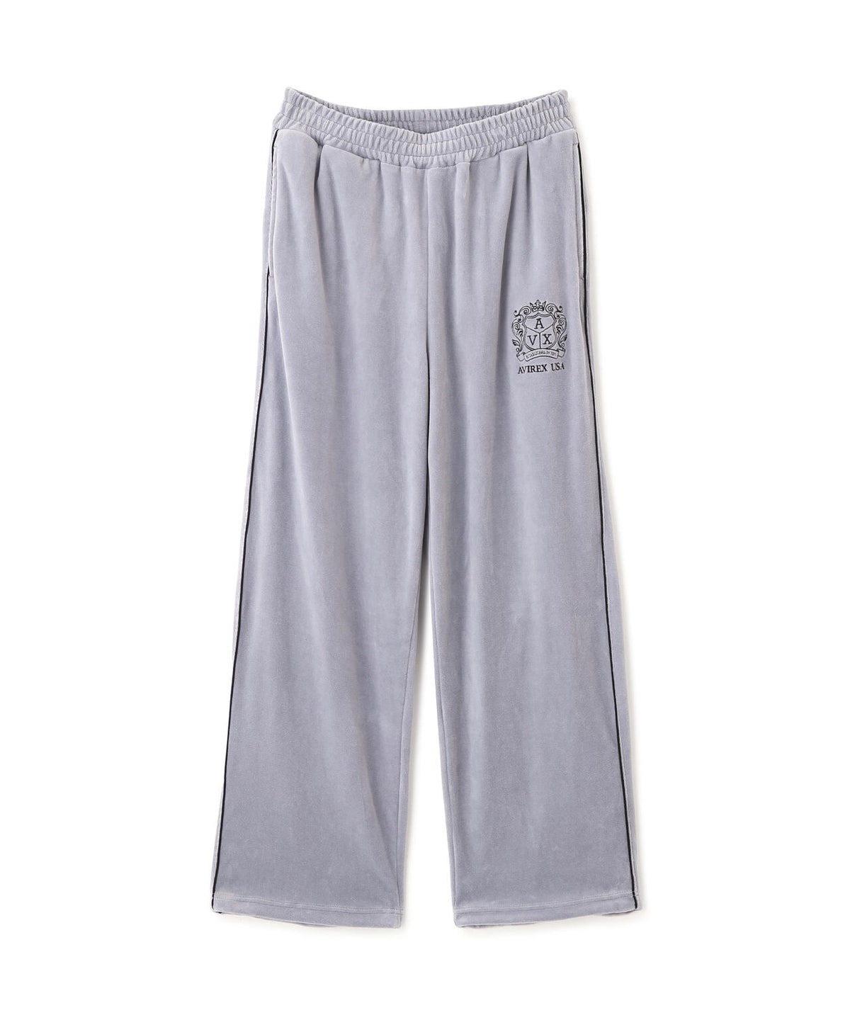 VELOUR TRACK PANTS
