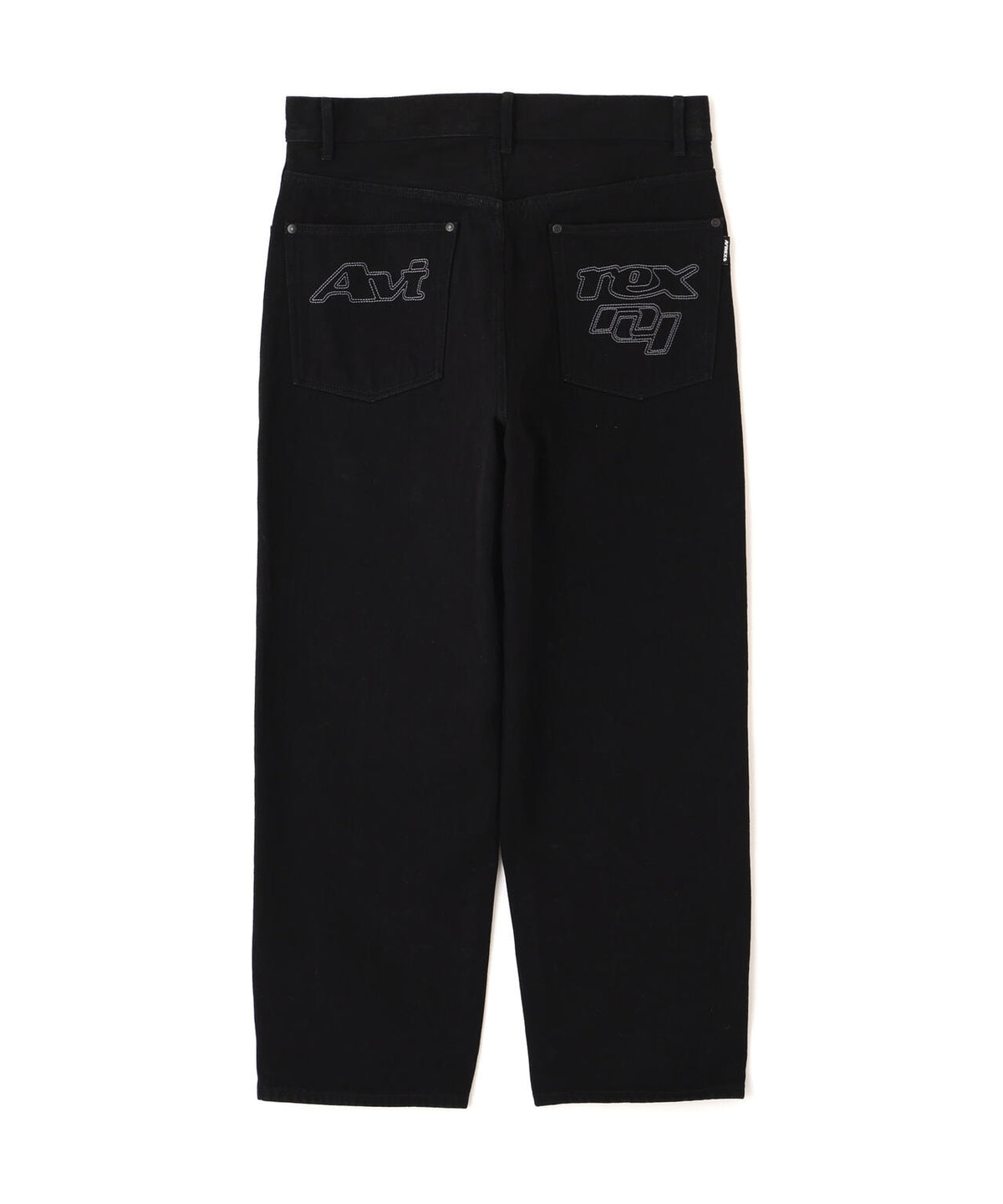 GOALERS EMBROIDERY DENIM PANTS