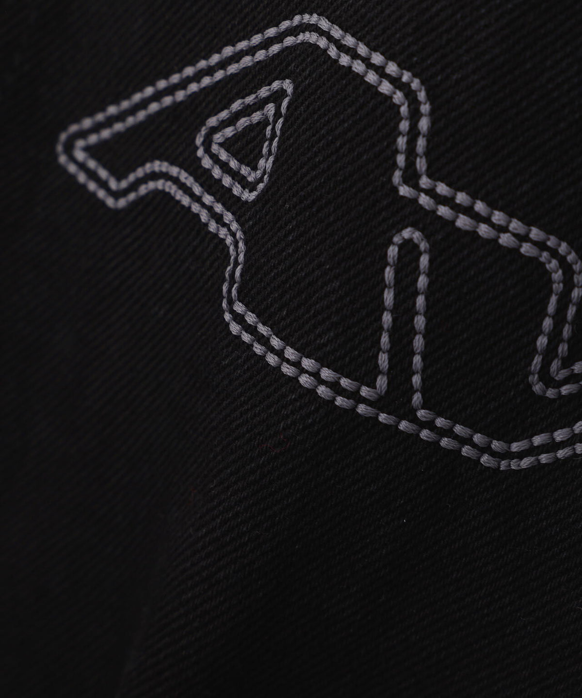 GOALERS EMBROIDERY DENIM PANTS