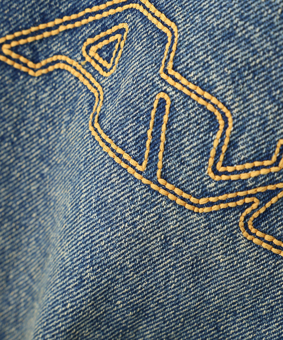 GOALERS EMBROIDERY DENIM PANTS