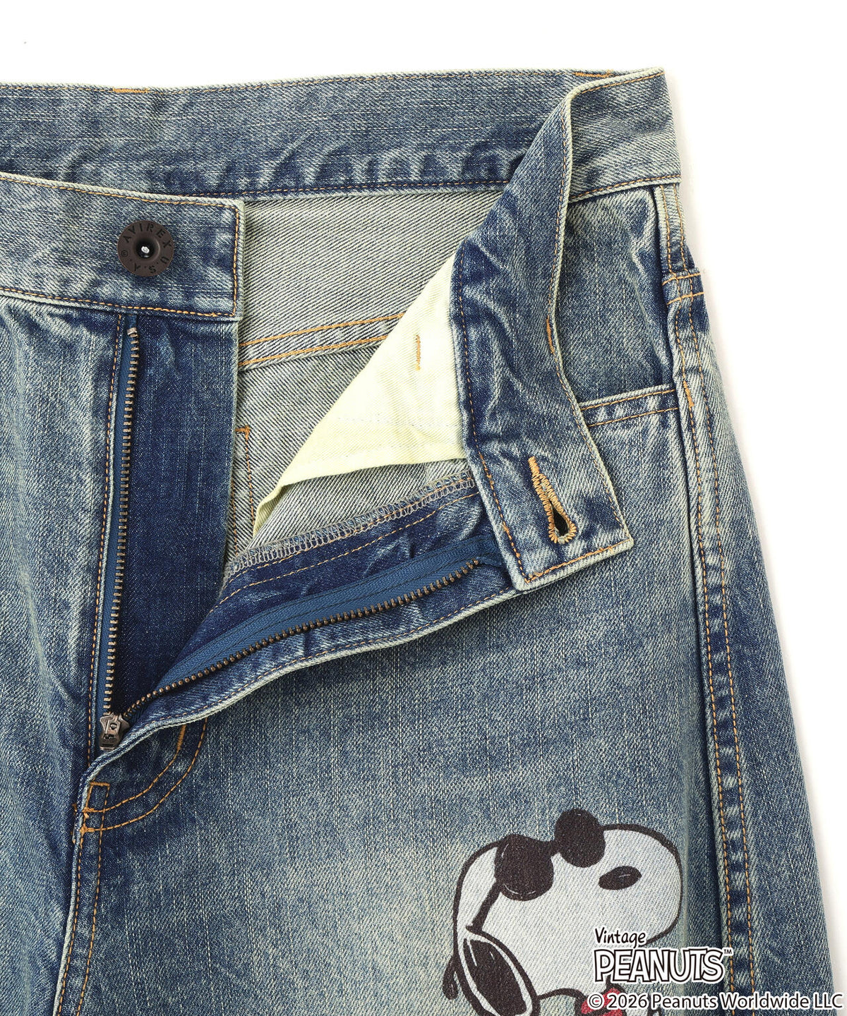 《AVIREX×PEANUTS》JOE COOL DENIM PANTS
