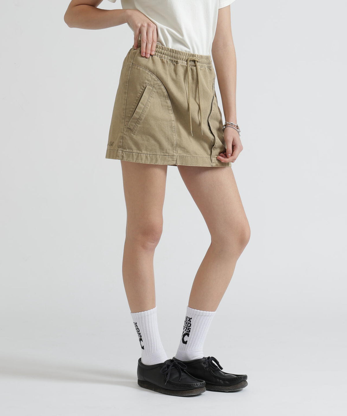 《NAVAL COLLECTION》POCKET DETAILE MINI SKIRT