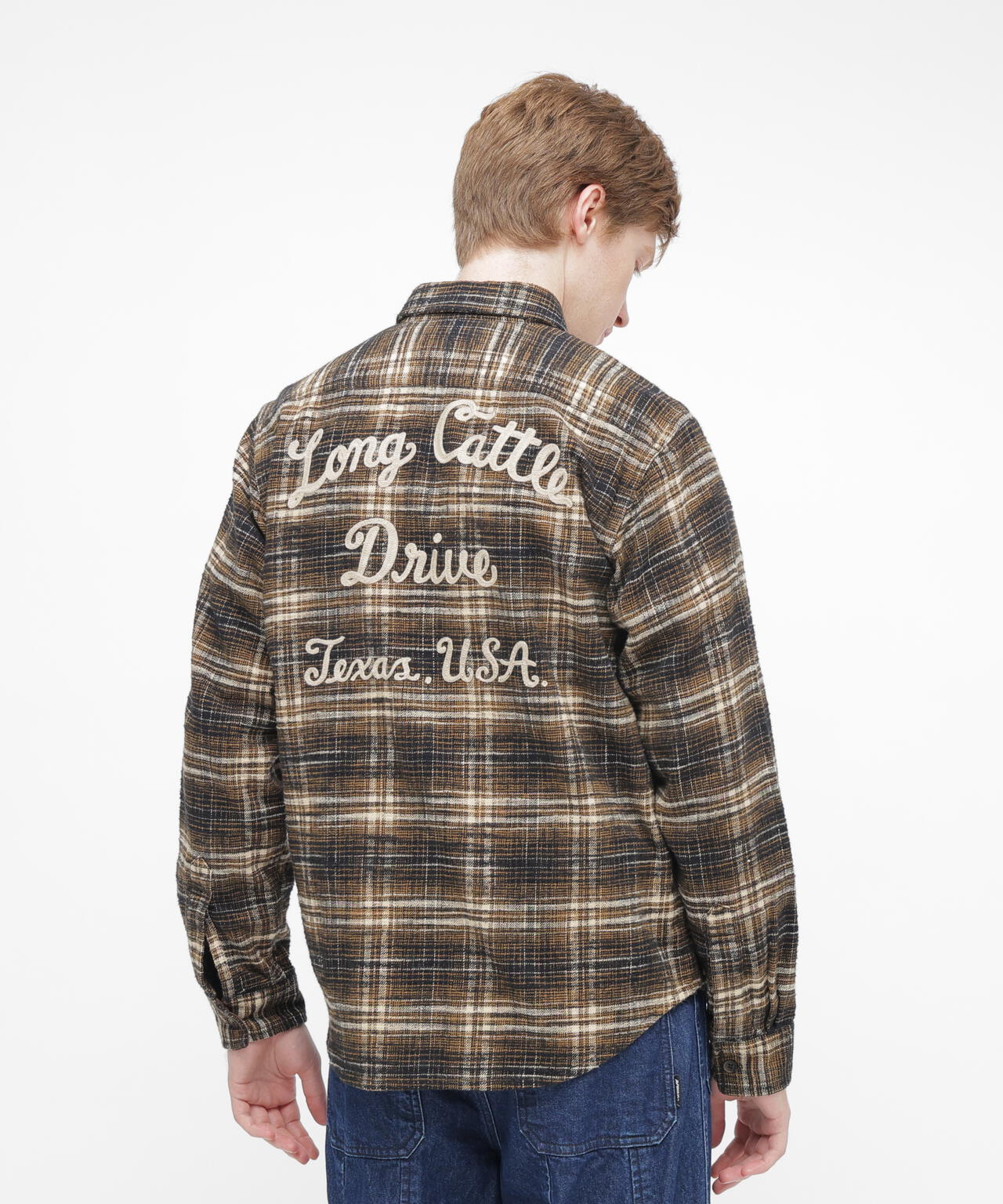 L/S CHECK SHIRT”LONG CATTLE DRIVE”