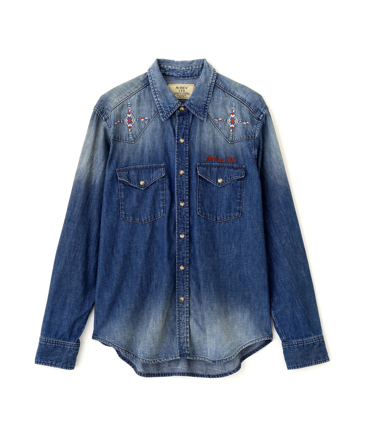 DENIM WESTERN SHIRT
