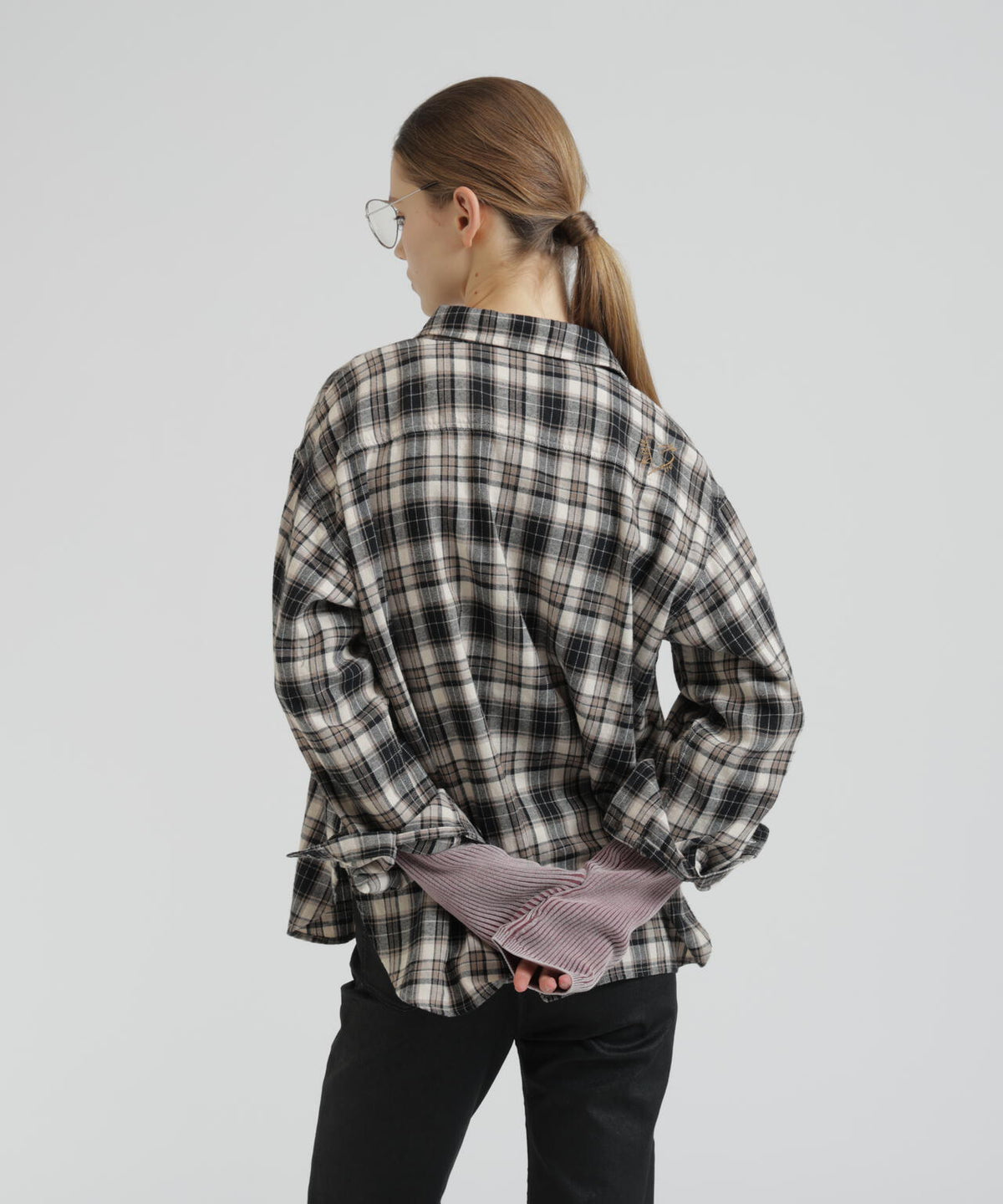 CHEMICAL WASH CHECK SHIRTS
