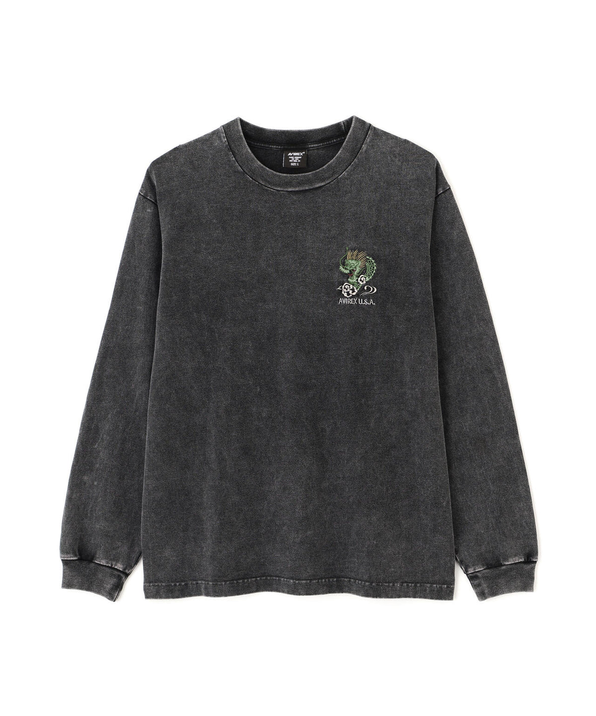《NAVAL COLLECTION》SOUVENIR EMBROIDERY LONG SLEEVE T-SHIRT