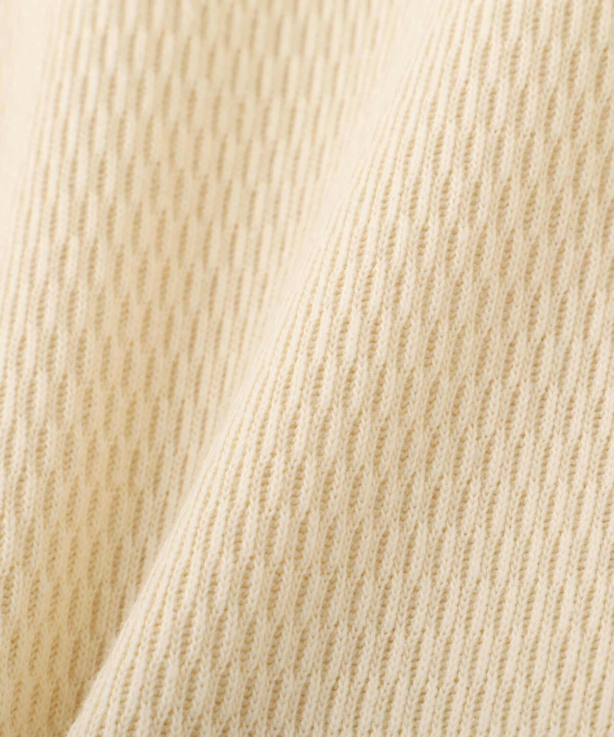 HONEYCOMB WAFFLE L/S CREW T-SHIRT