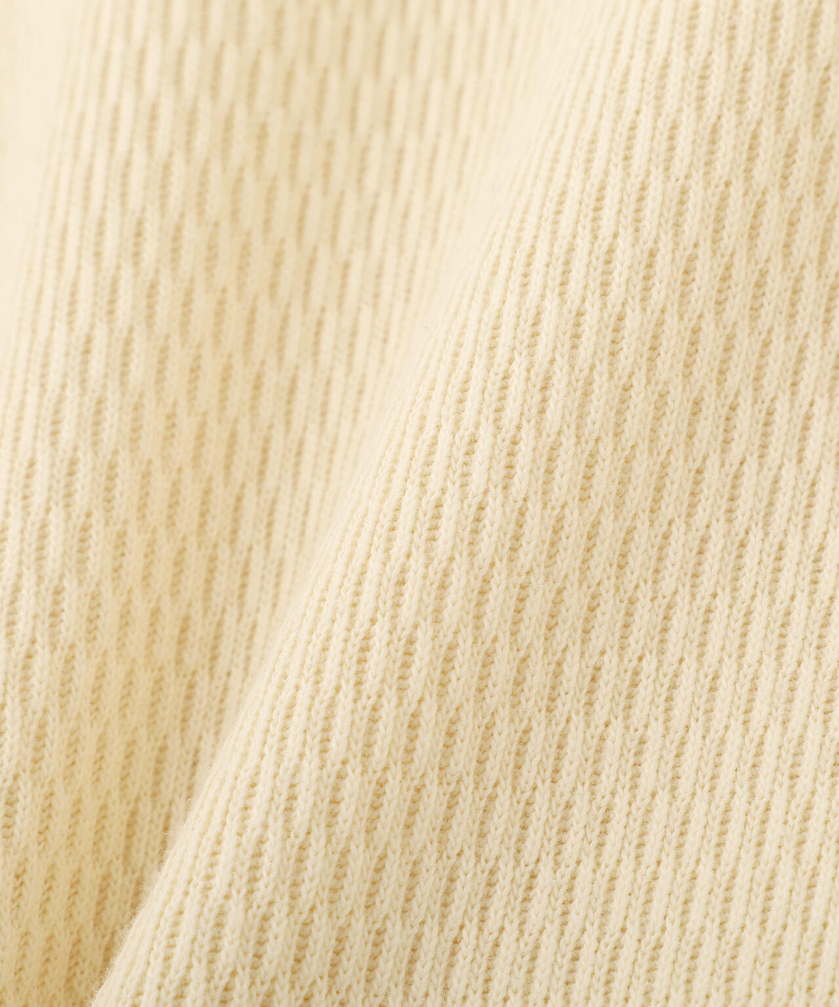 HONEYCOMB WAFFLE L/S HENLEY NECK T-SHIRT