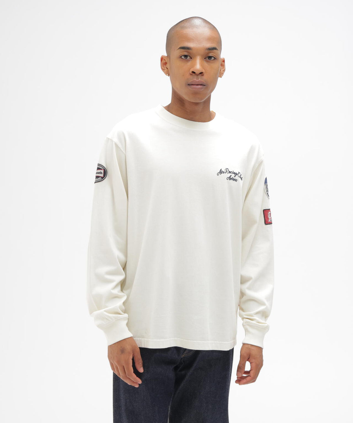 《A.A.R.C》FADED EMB. L/S T-SHIRT