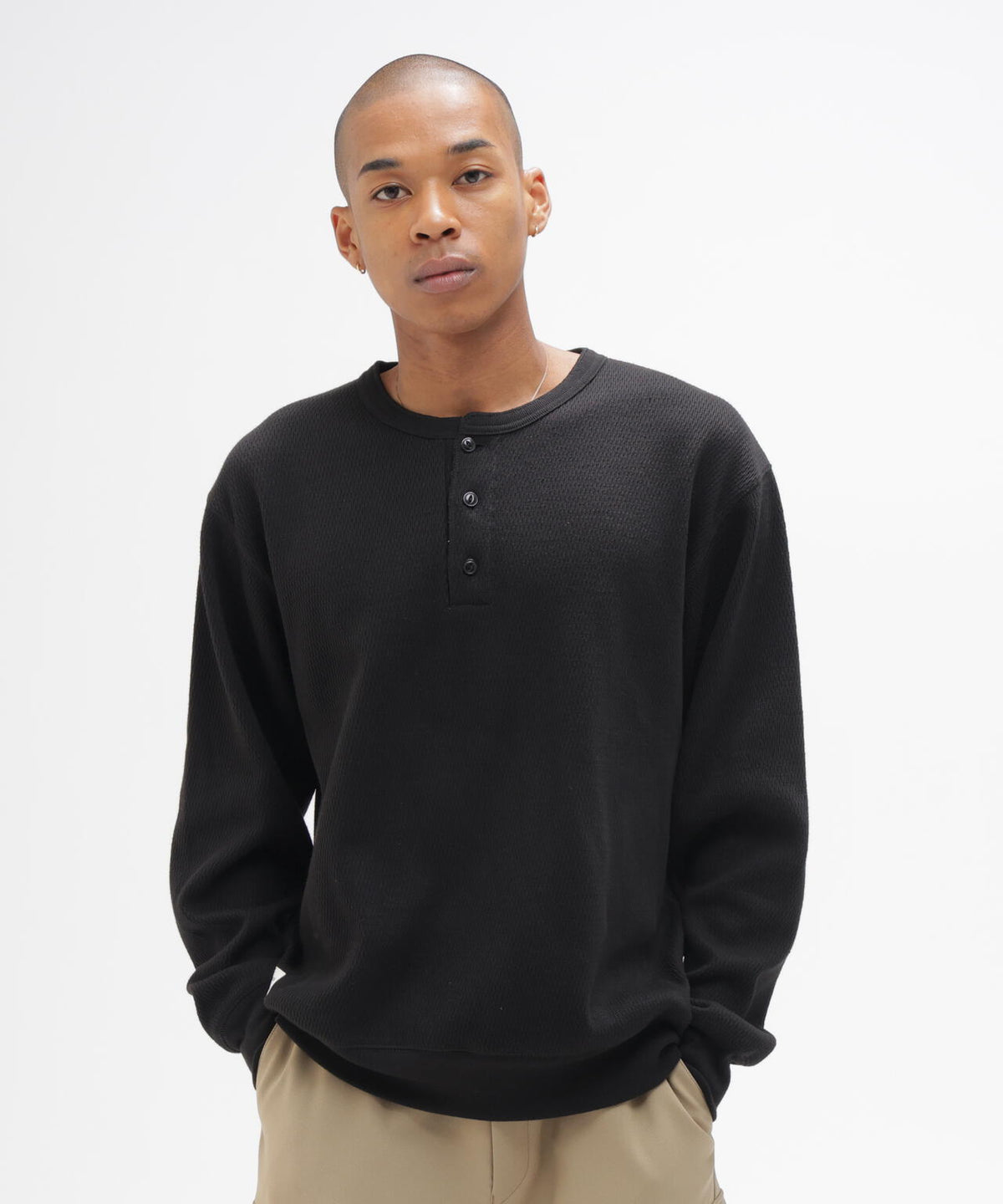 《直営店限定》HONEYCOMB HENRY L/S RIB T-SHIRT