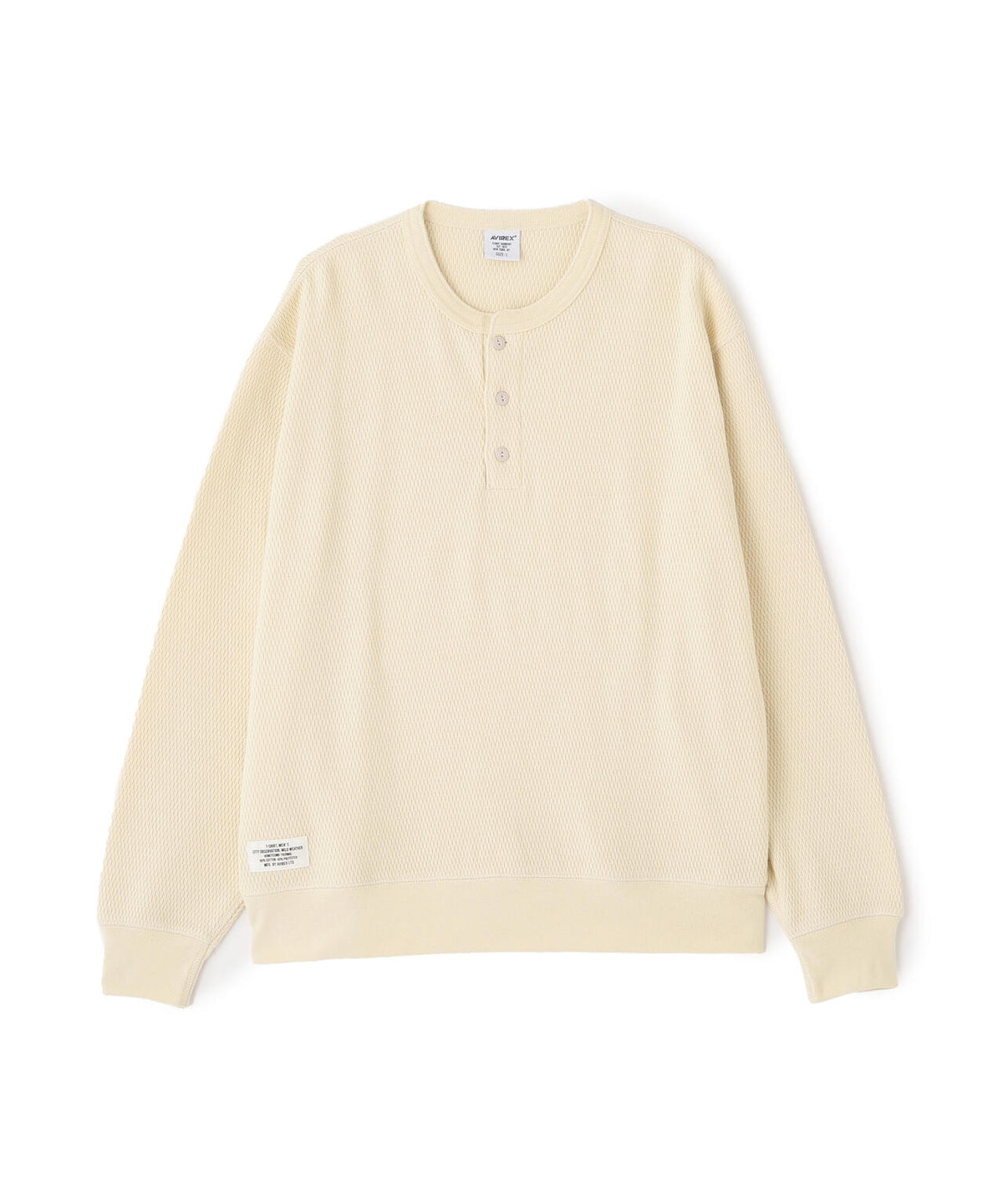 《直営店限定》HONEYCOMB HENRY L/S RIB T-SHIRT