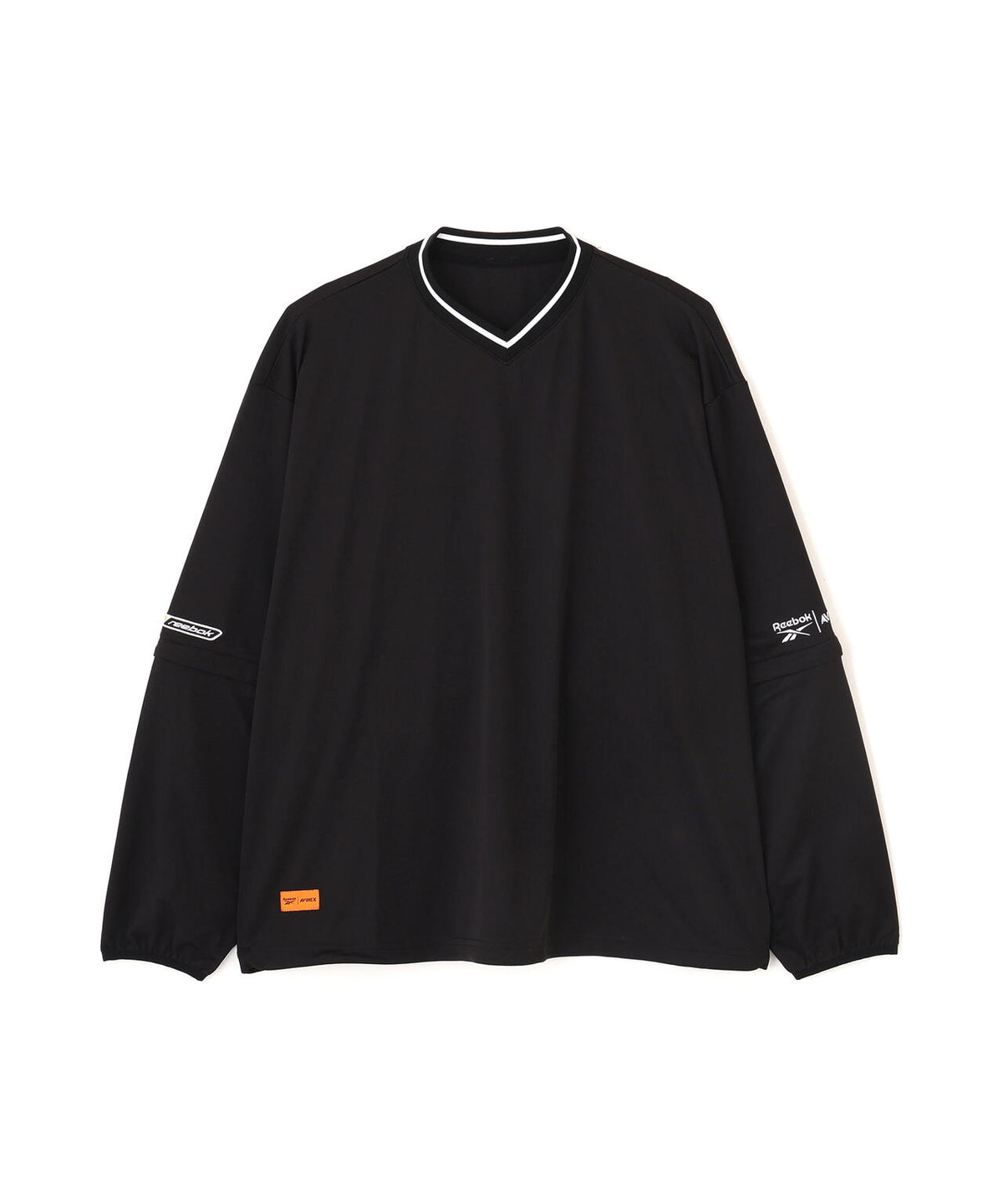 《AVIREX × Reebok》DETACHABLE JERSEY PULLOVER ”MODERN SAGE COLLECTION”