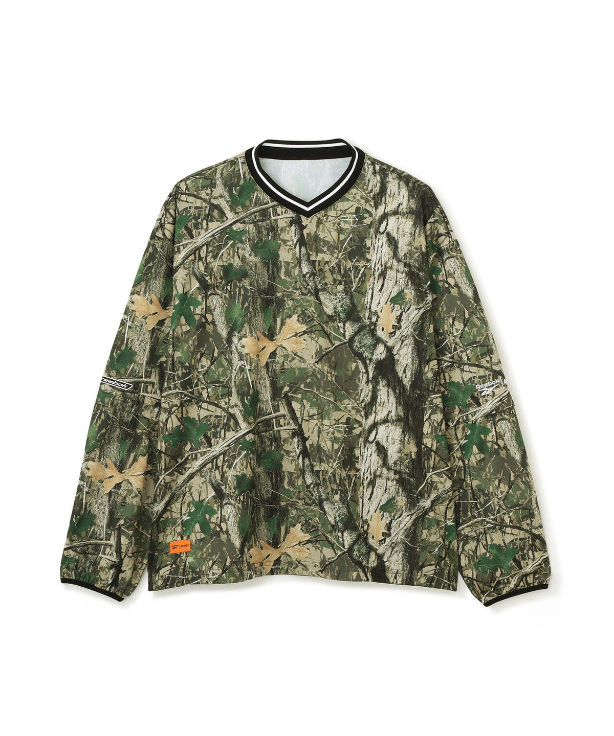 《AVIREX × Reebok》DETACHABLE JERSEY PULLOVER ”MODERN SAGE COLLECTION”