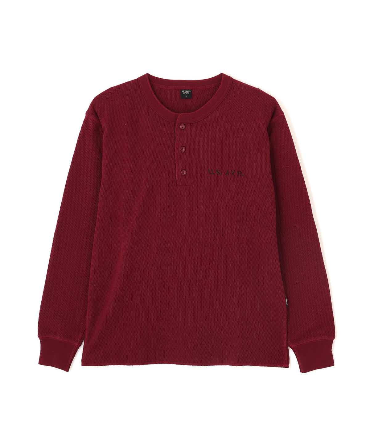 《WEB&DEPOT限定》HONEYCOMB HENRY WAFFLE L/S T-SHIRT