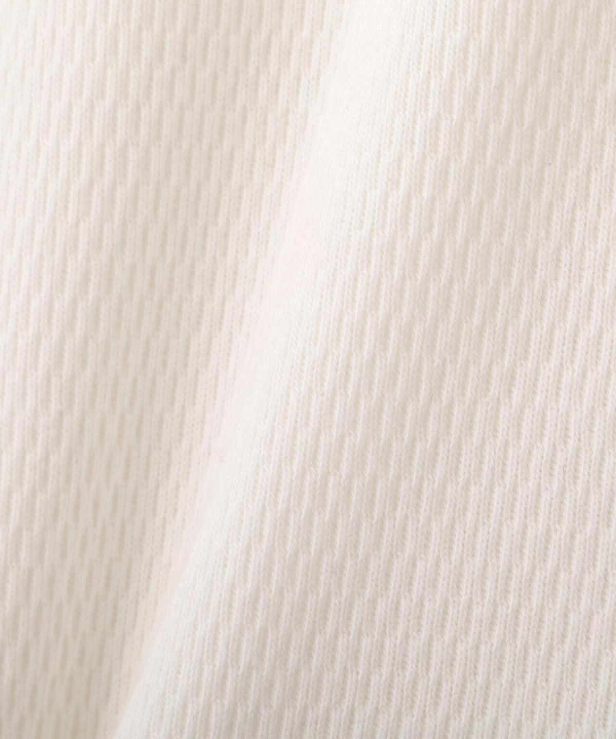 HONEYCOMB WAFFLE HENLEY T-SHIRT