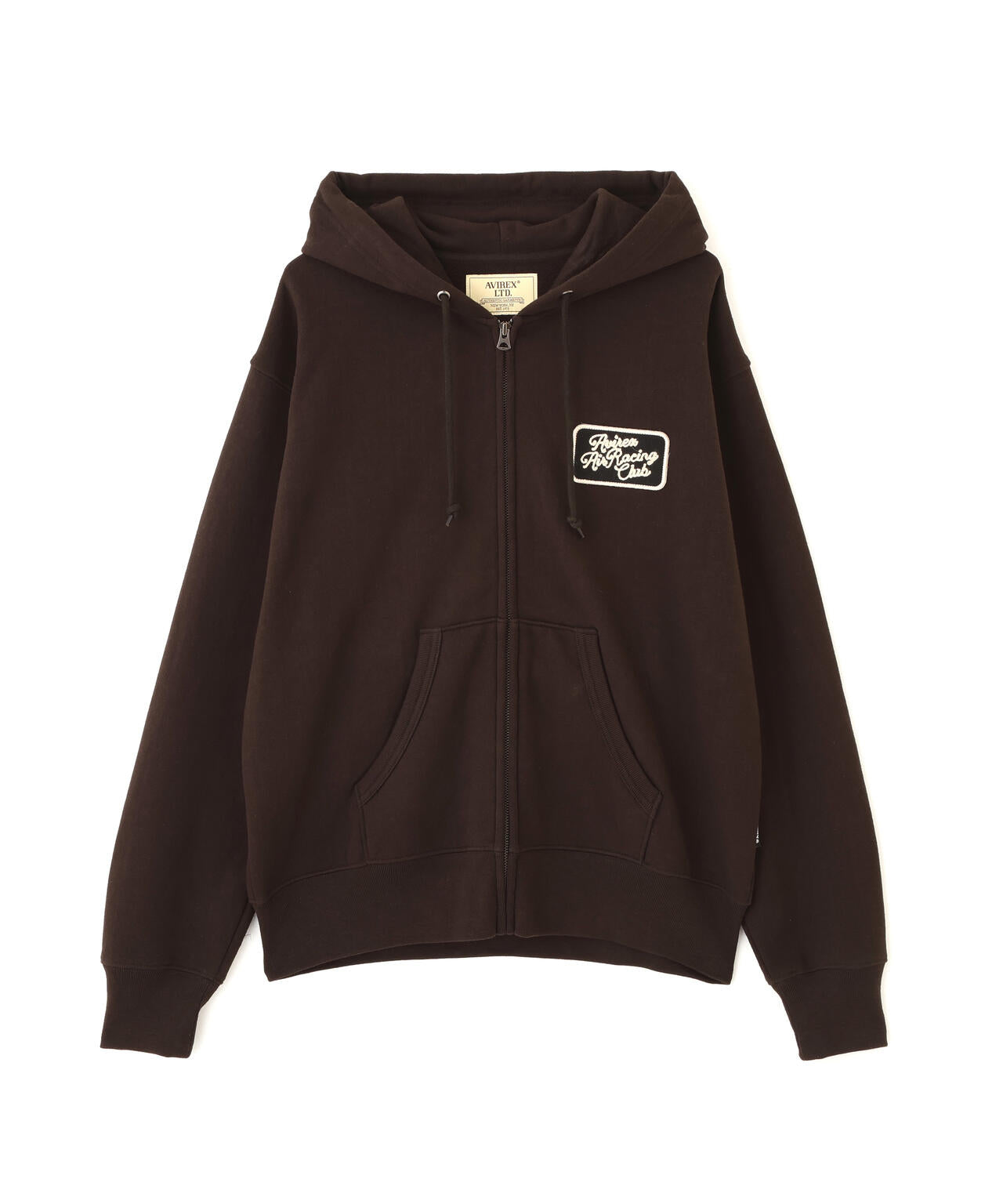 《A.A.R.C》CHENILLE EMB. CLASSIC ZIP HOODIE