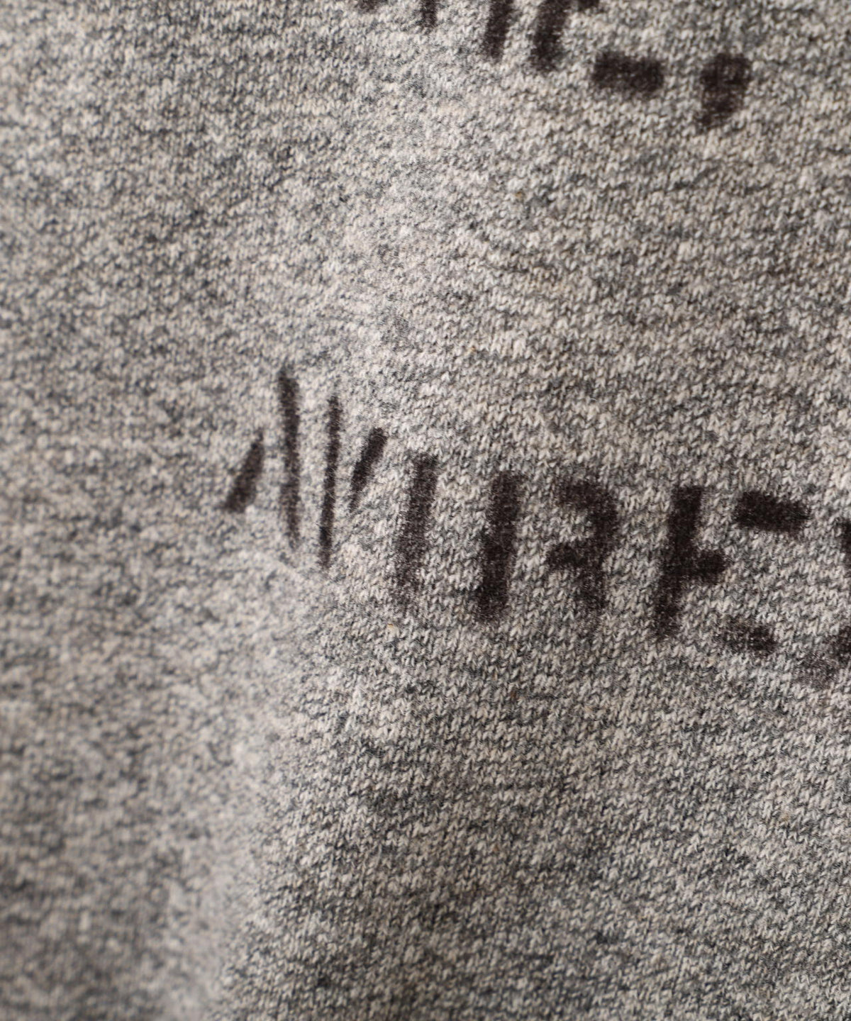 《直営店限定》VINTAGE SWEAT ZIP PARKA ”STENCIL”