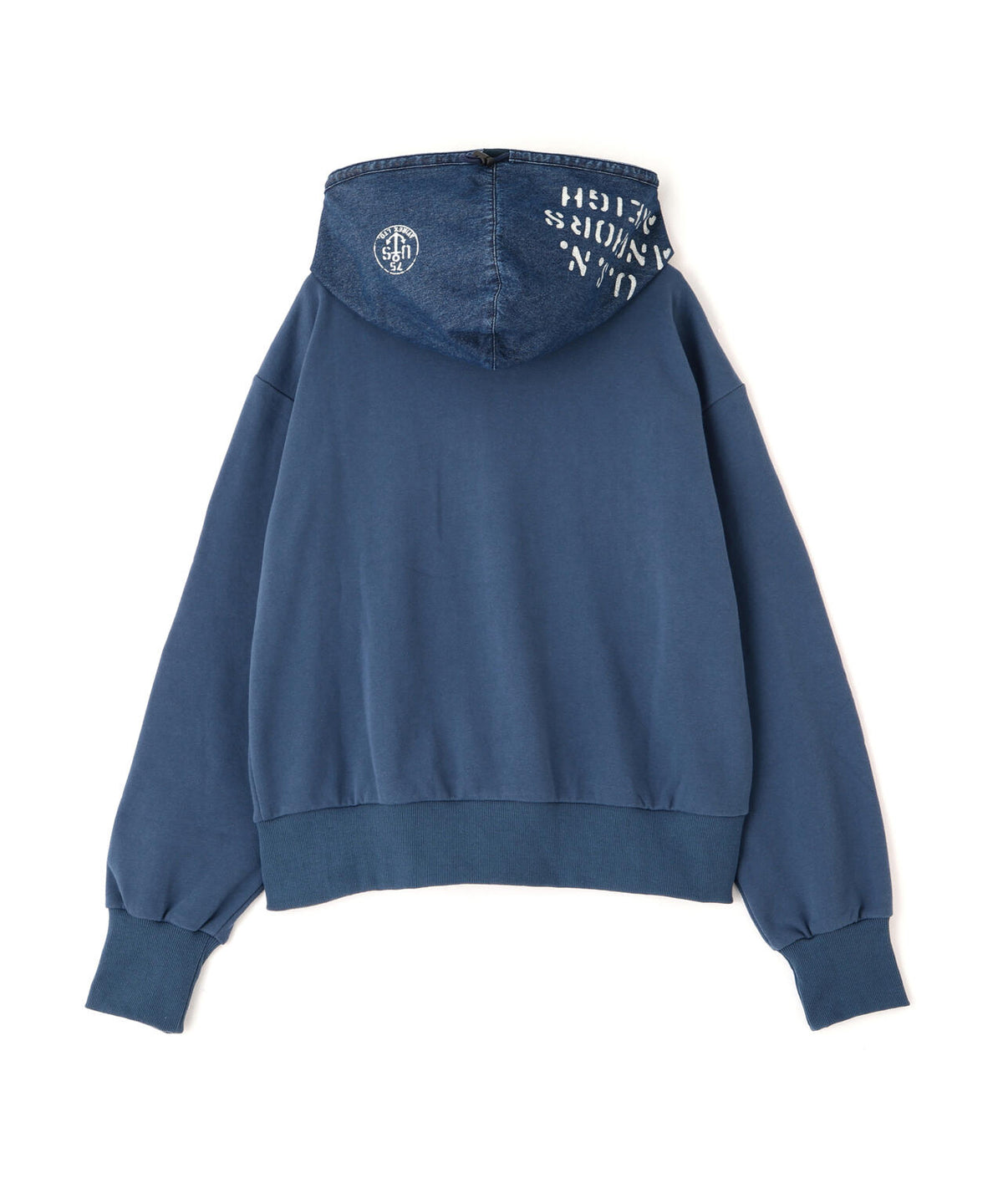 《NAVAL COLLECTION》DENIM COMBI PARKA