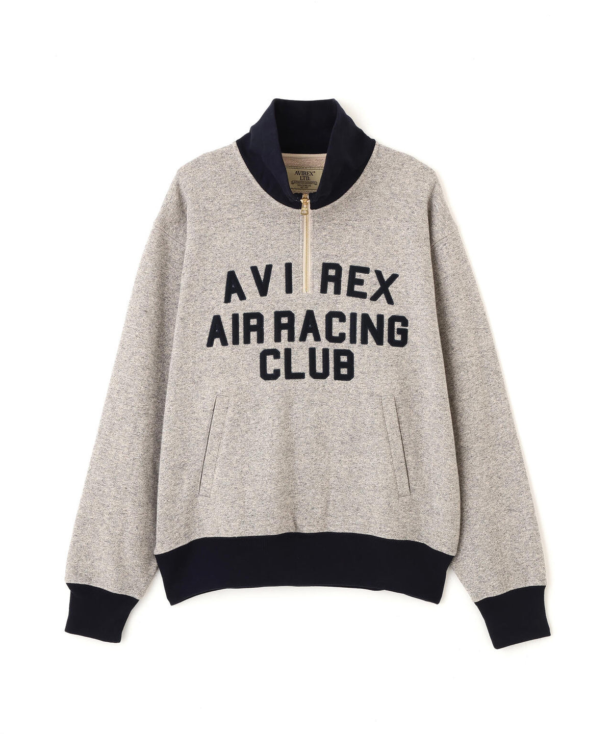 《A.A.R.C》PATCHED CLASSIC HALF ZIP