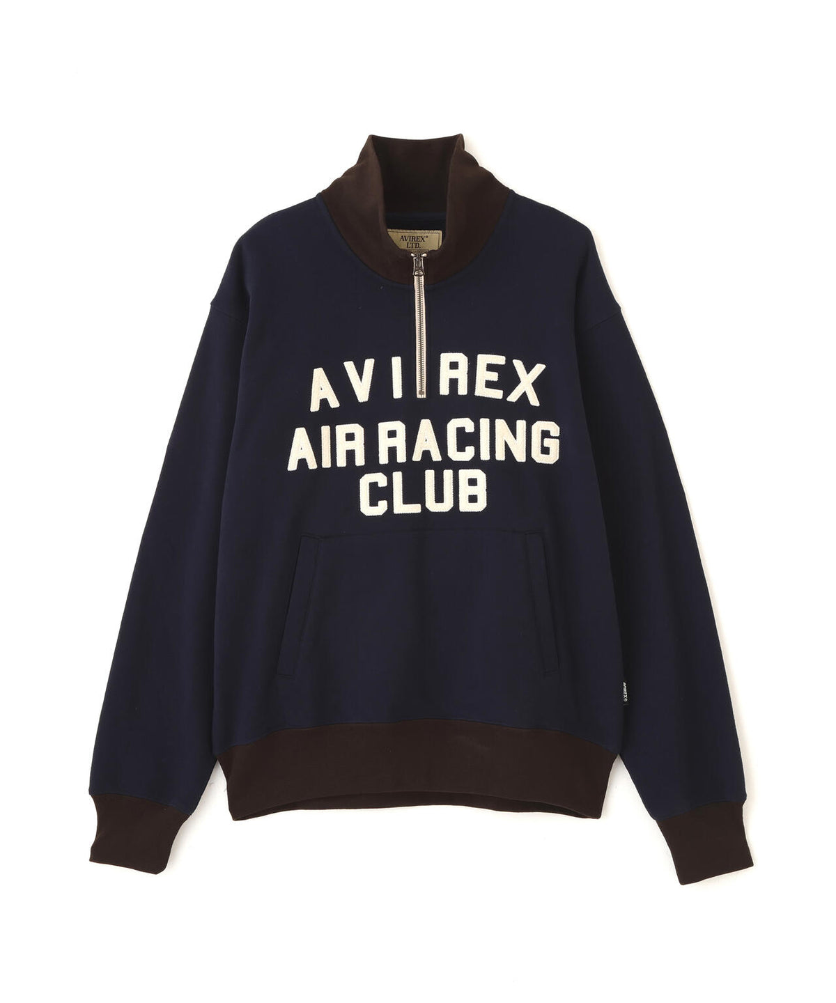 《A.A.R.C》PATCHED CLASSIC HALF ZIP