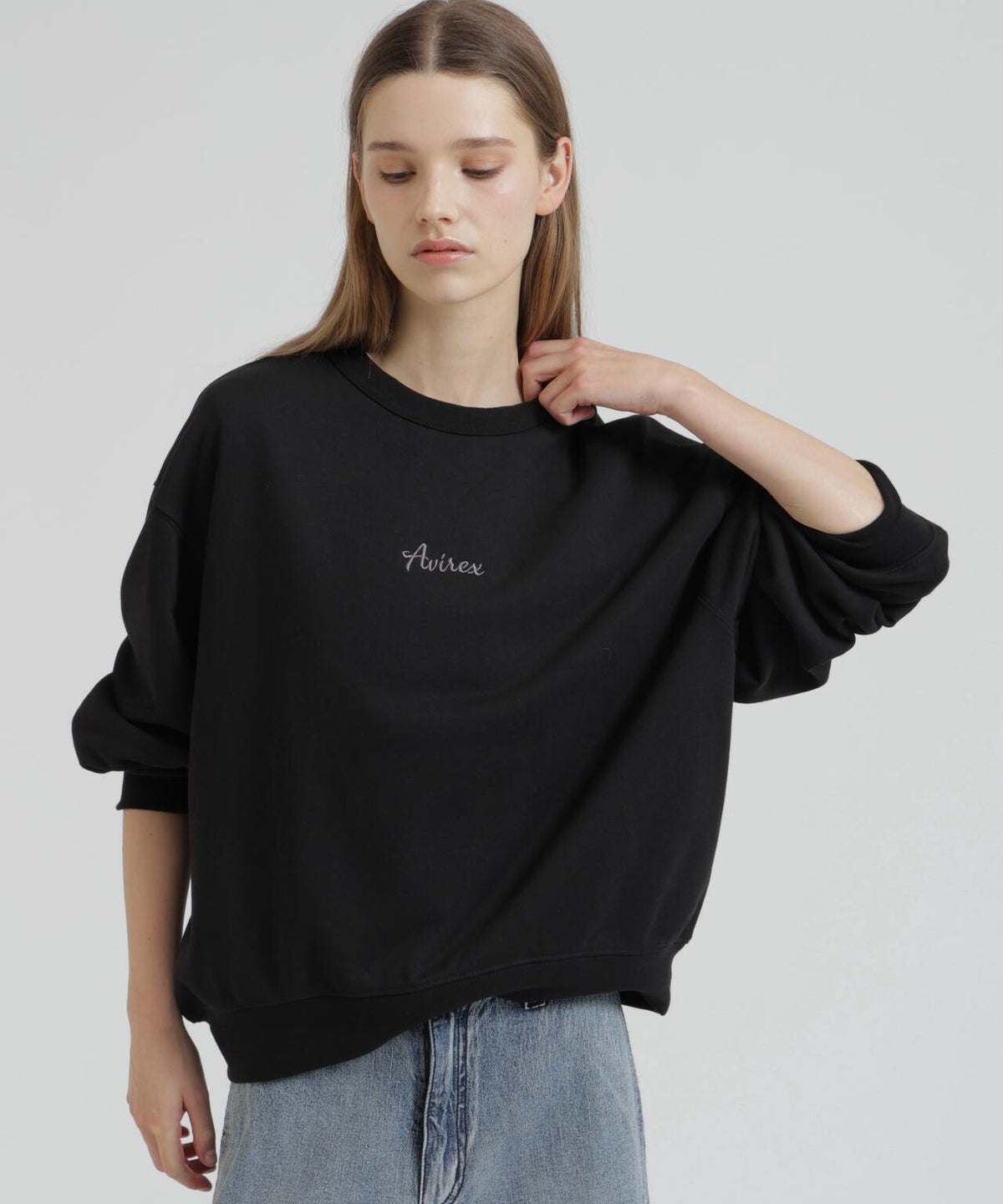 L-L/S HORSESHOE TOMCAT CREW SW