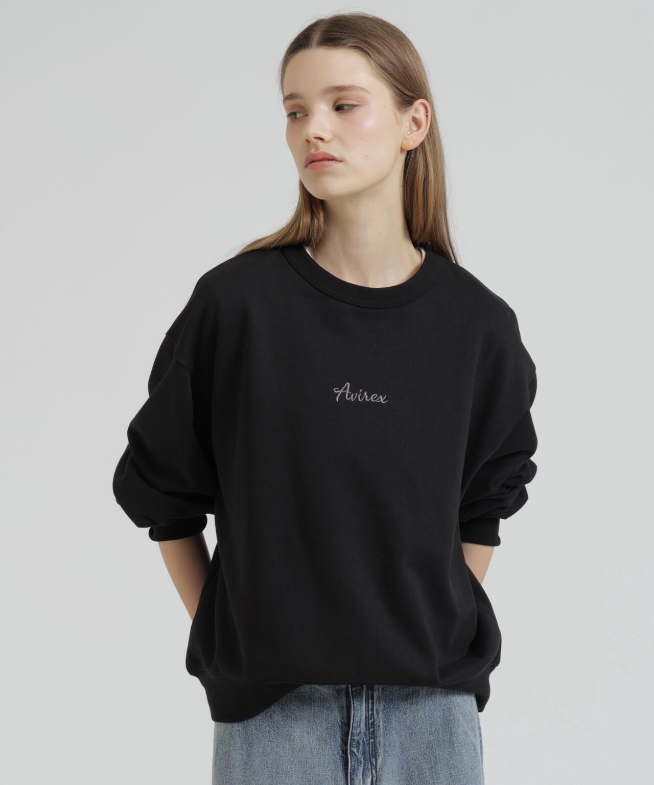 L-L/S HORSESHOE TOMCAT CREW SW