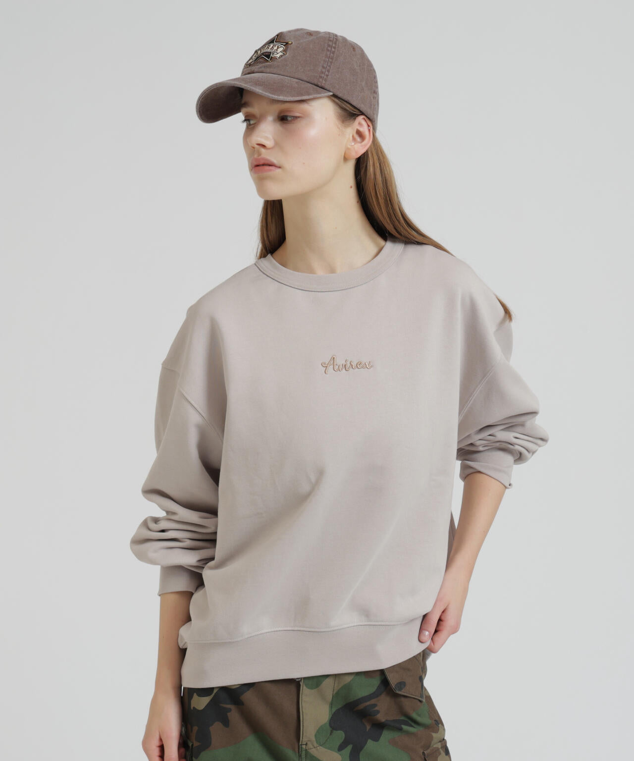 L-L/S HORSESHOE TOMCAT CREW SW