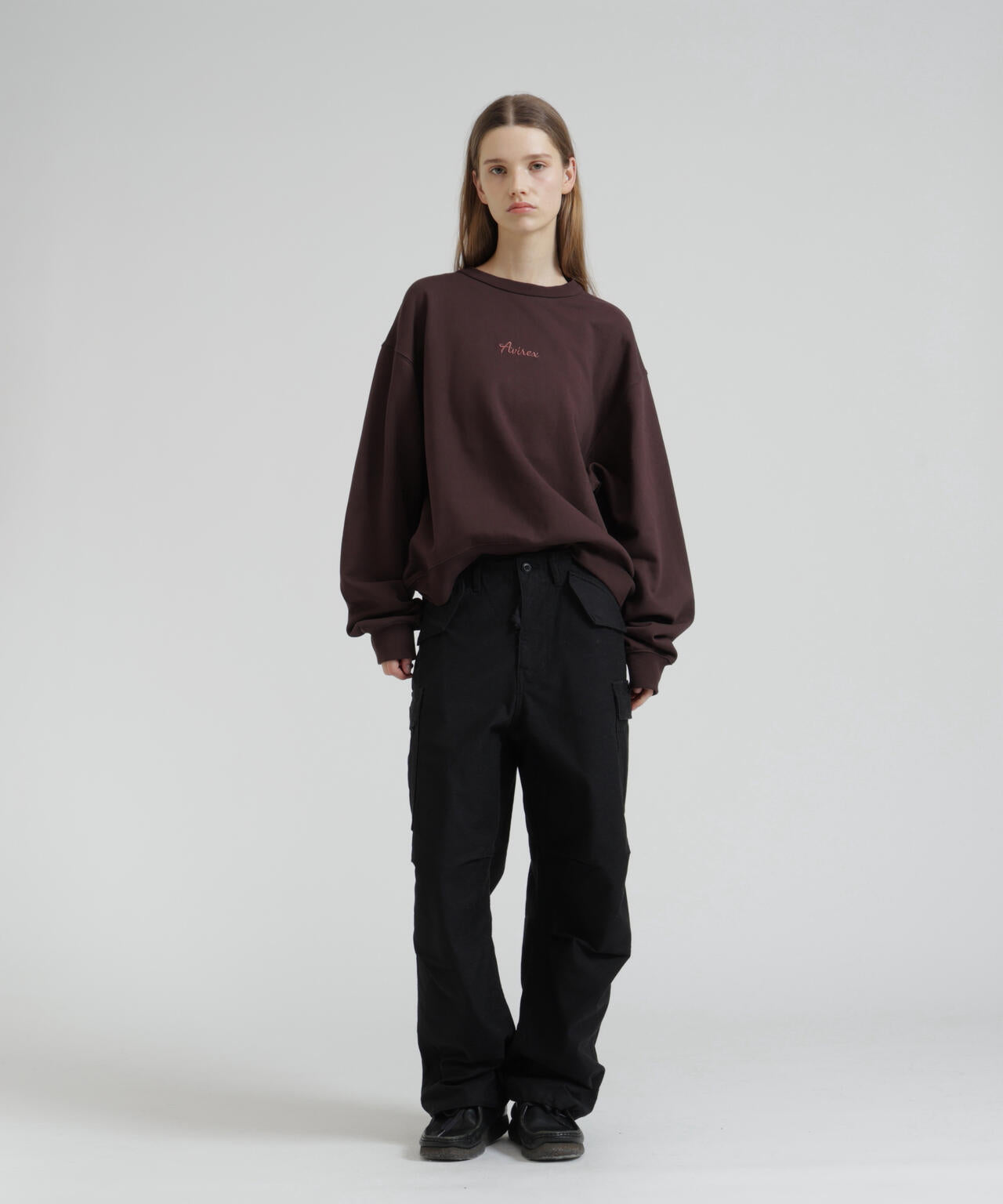 L-L/S HORSESHOE TOMCAT CREW SW