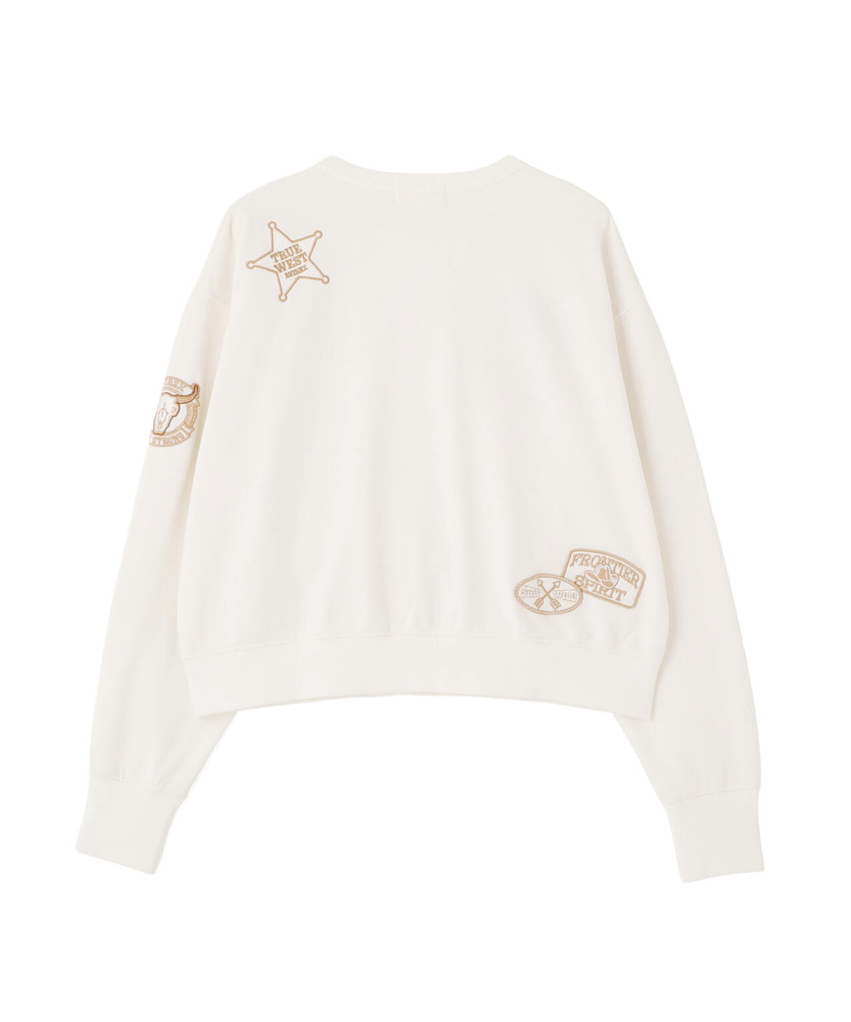 FADE COWBOY PATCH CREW SWEAT