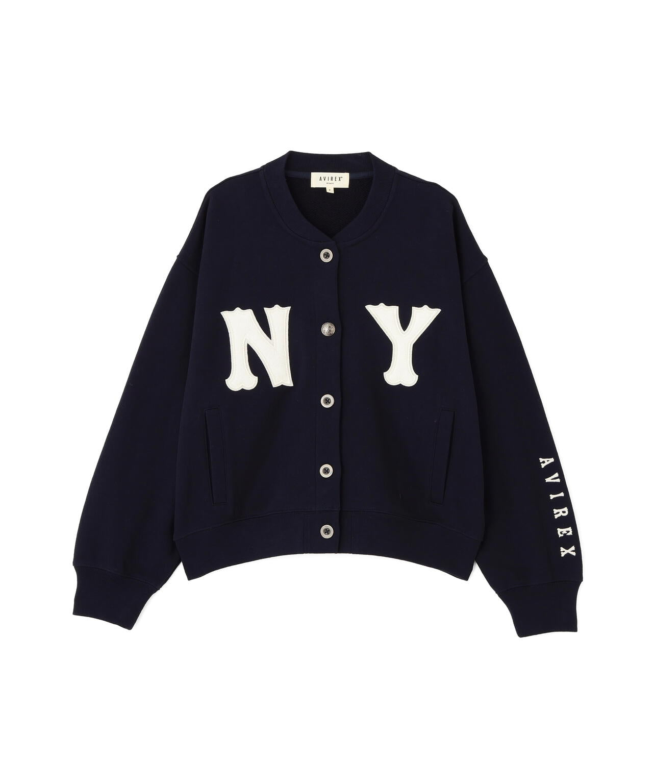 L-L/S N.Y VINTAGE SWEAT CARDIG