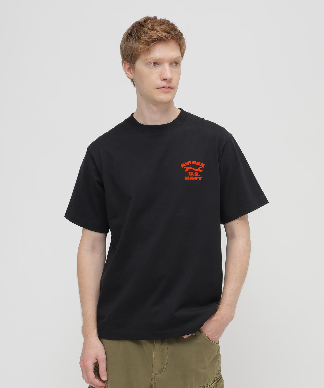 U.S. NAVY TOMCAT FLOCKY T-SHIRT