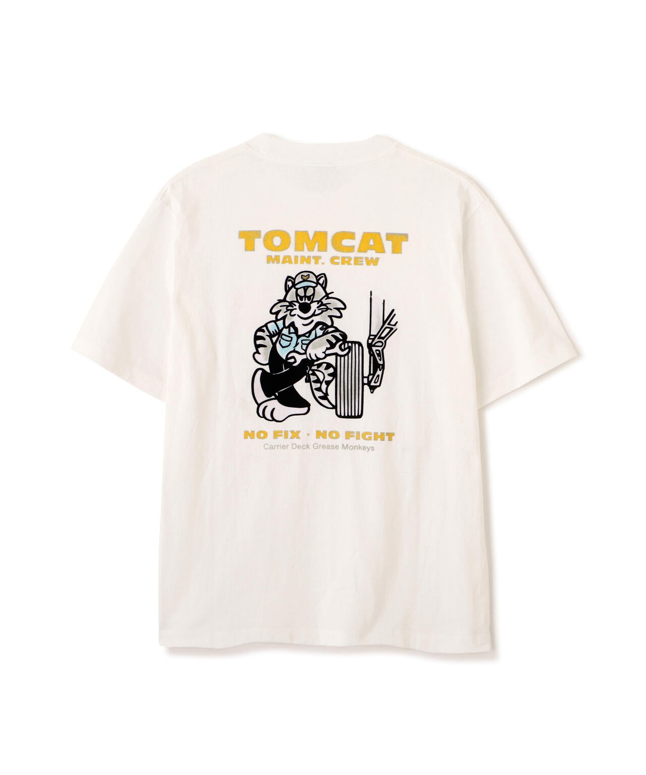 U.S. NAVY TOMCAT FLOCKY T-SHIRT