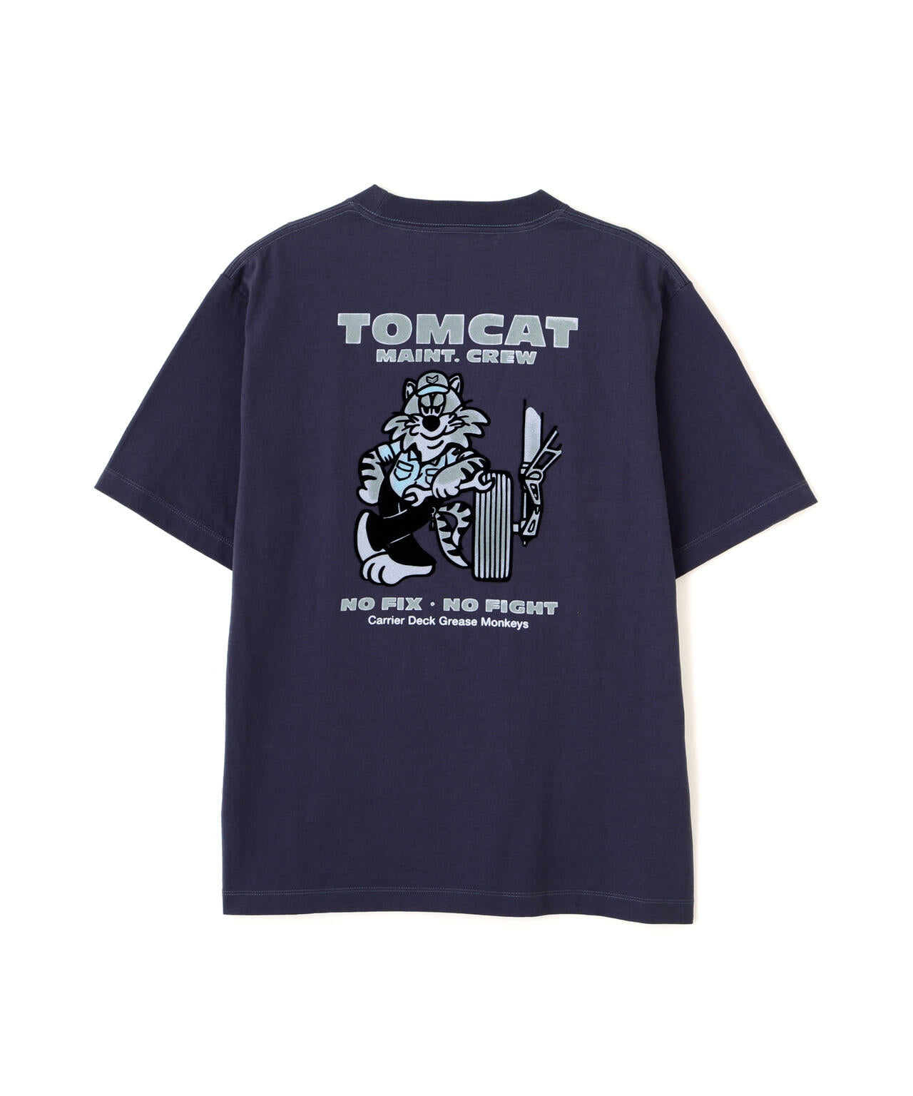 U.S. NAVY TOMCAT FLOCKY T-SHIRT