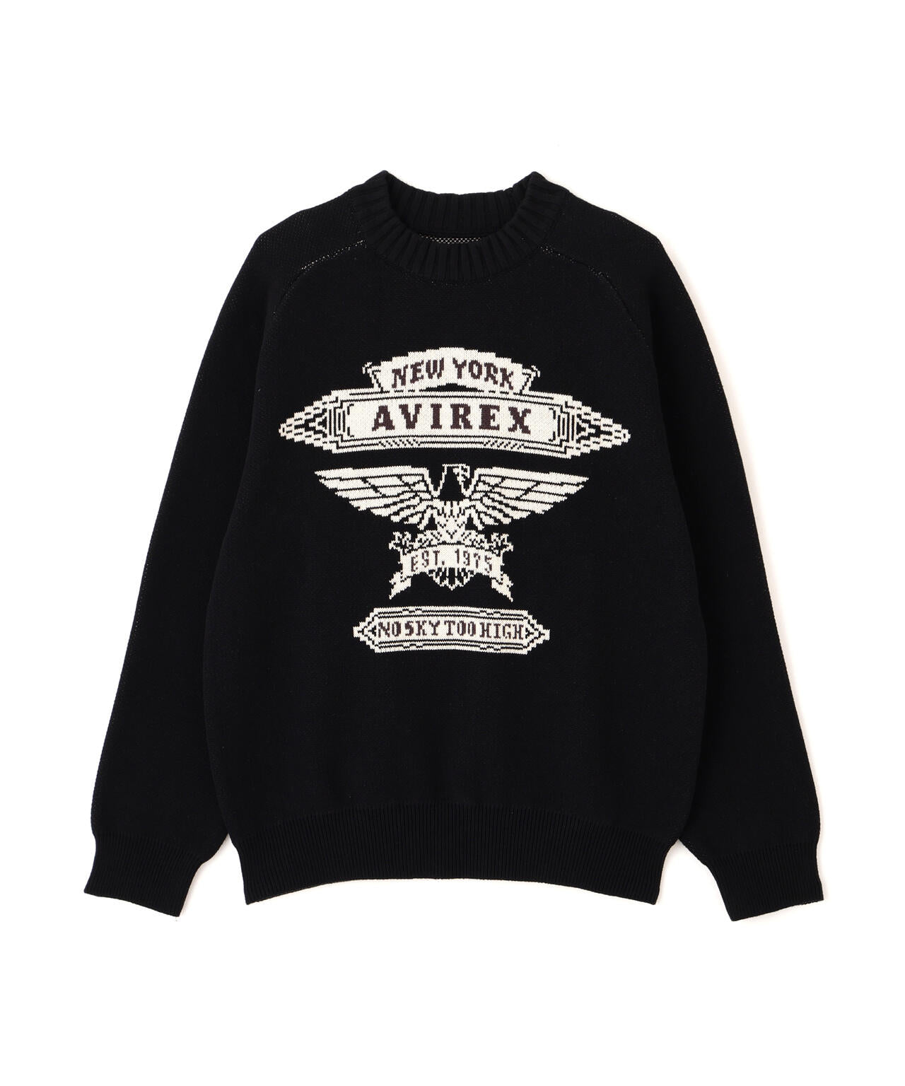 《直営店限定》FREEDOM SLEEVE COTTON KNIT ”EAGLES”