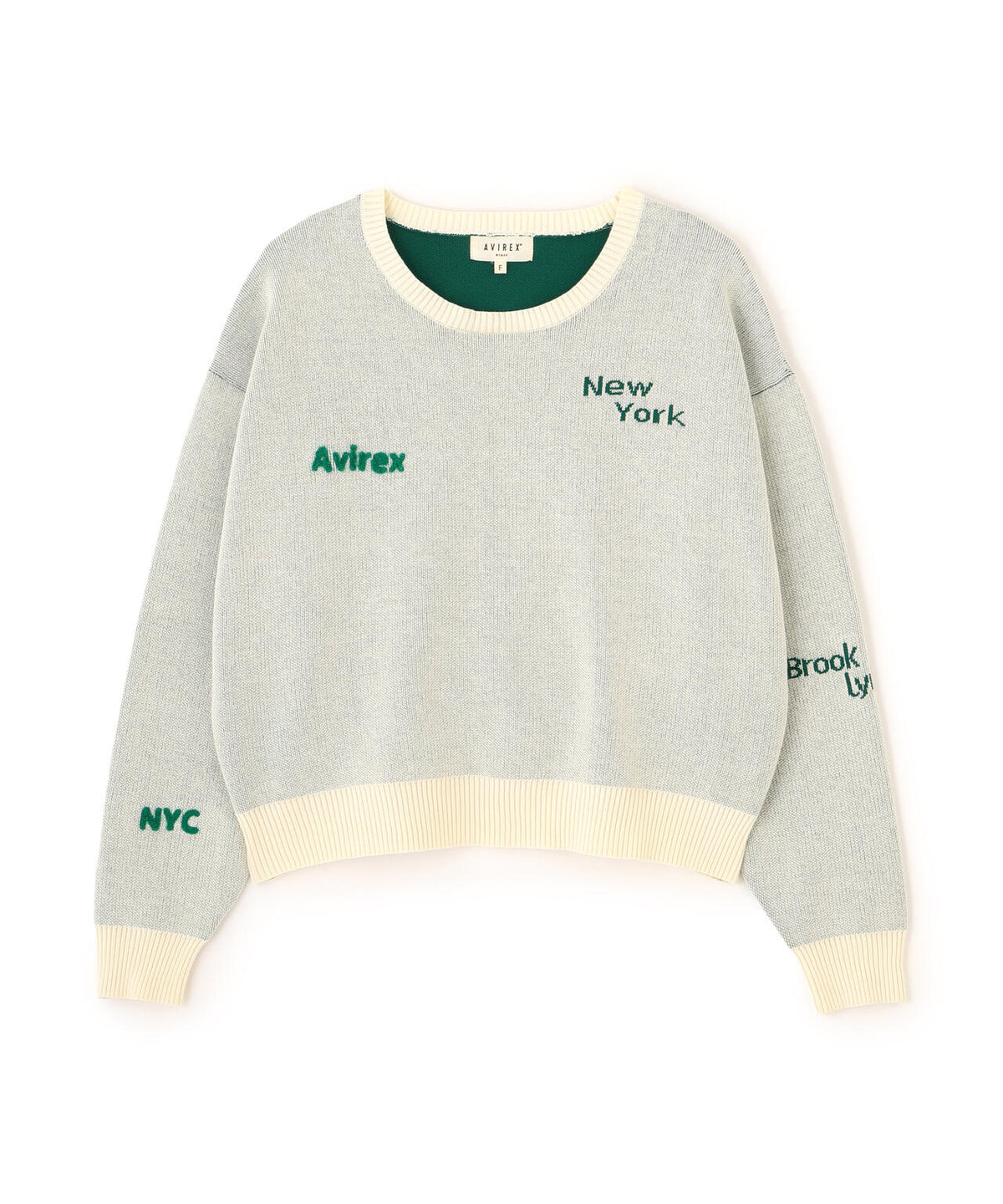 【直営店限定】LOGO JACQUARD AND EMBROIDERY TOPS