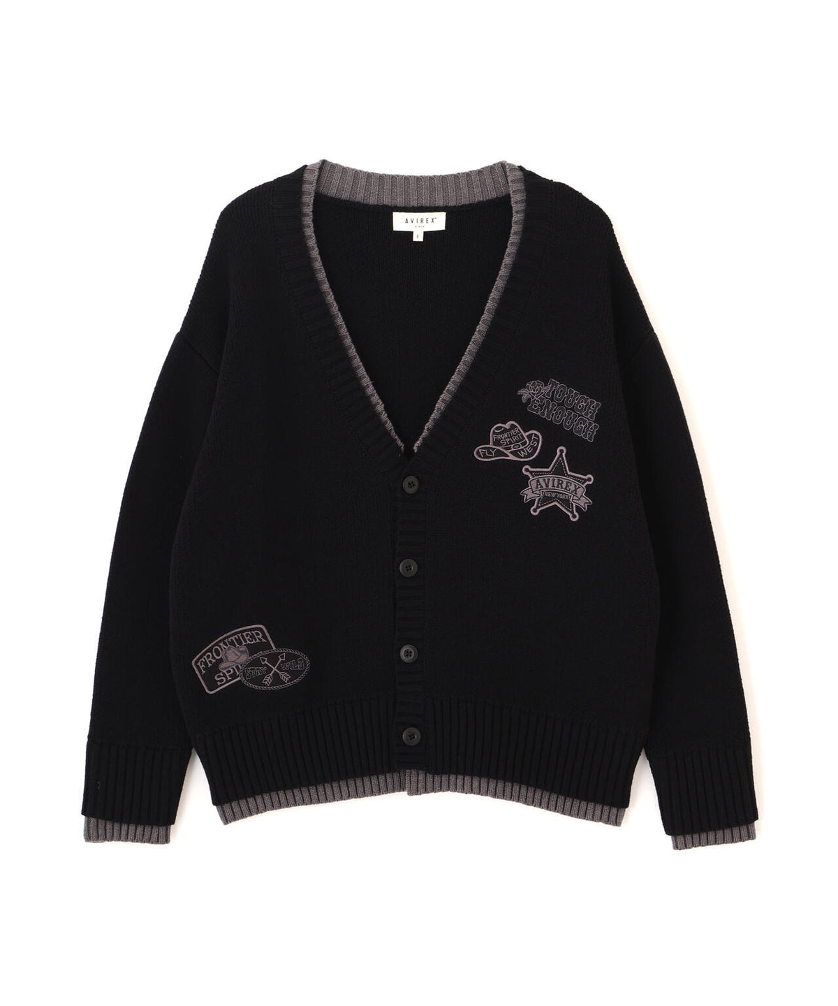 《直営店限定》COWBOY PATCH KNIT CARDIGAN