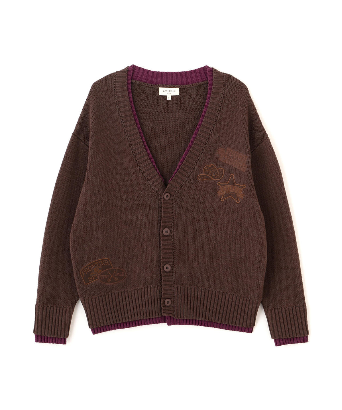 《直営店限定》COWBOY PATCH KNIT CARDIGAN