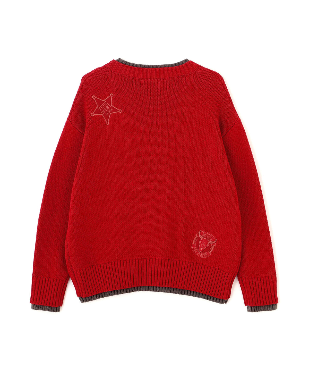 《直営店限定》COWBOY PATCH KNIT CARDIGAN