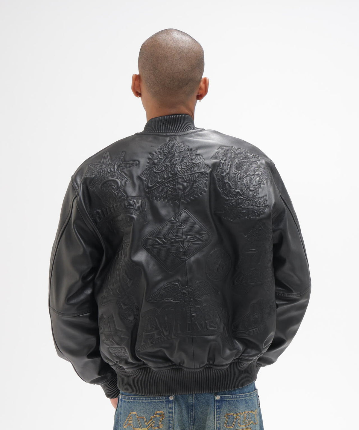 VARSITY ARCHIVE GRAPHIC LEATHER JACKET