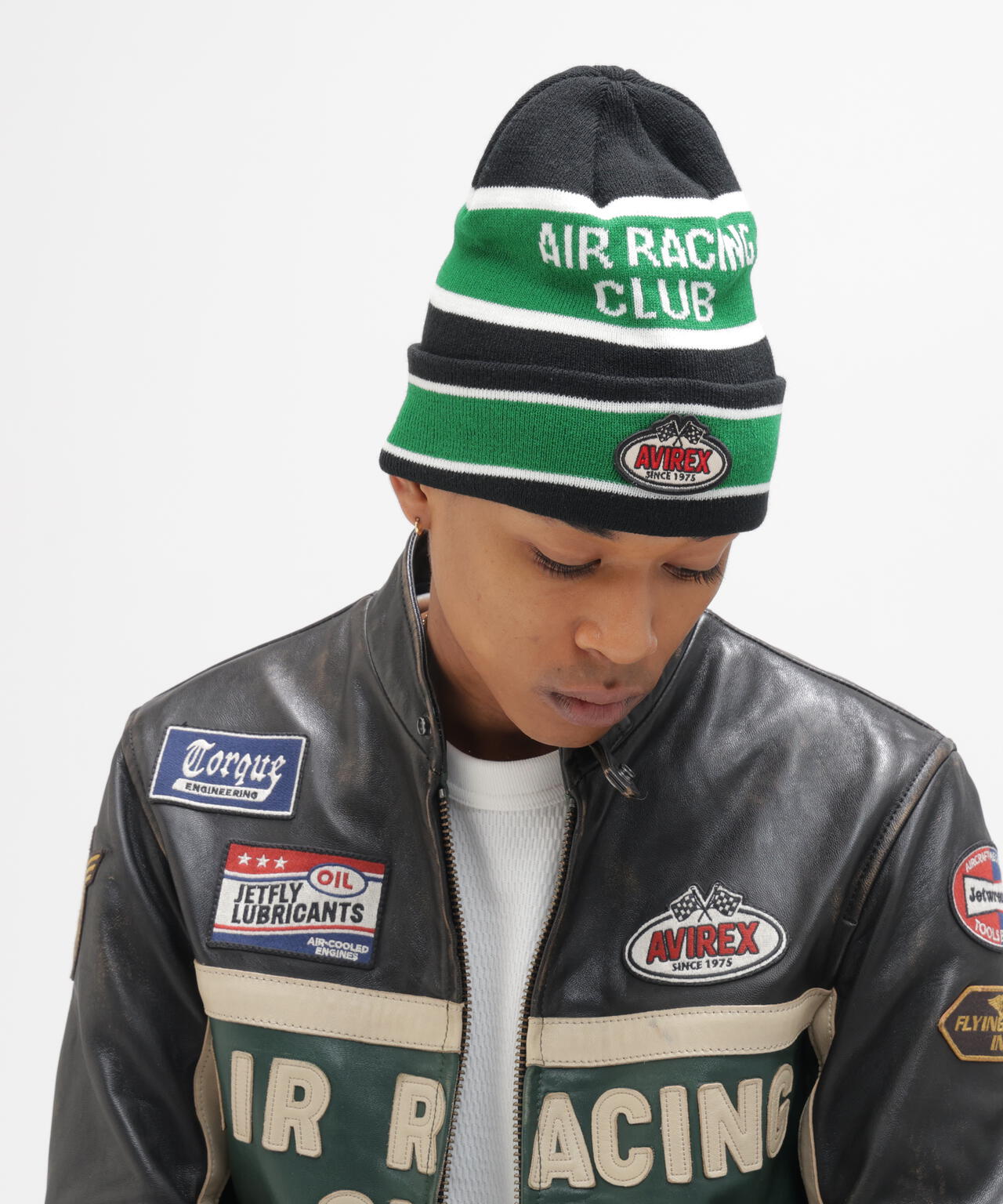 《A.A.R.C》WAPPEN LEATHER JACKET