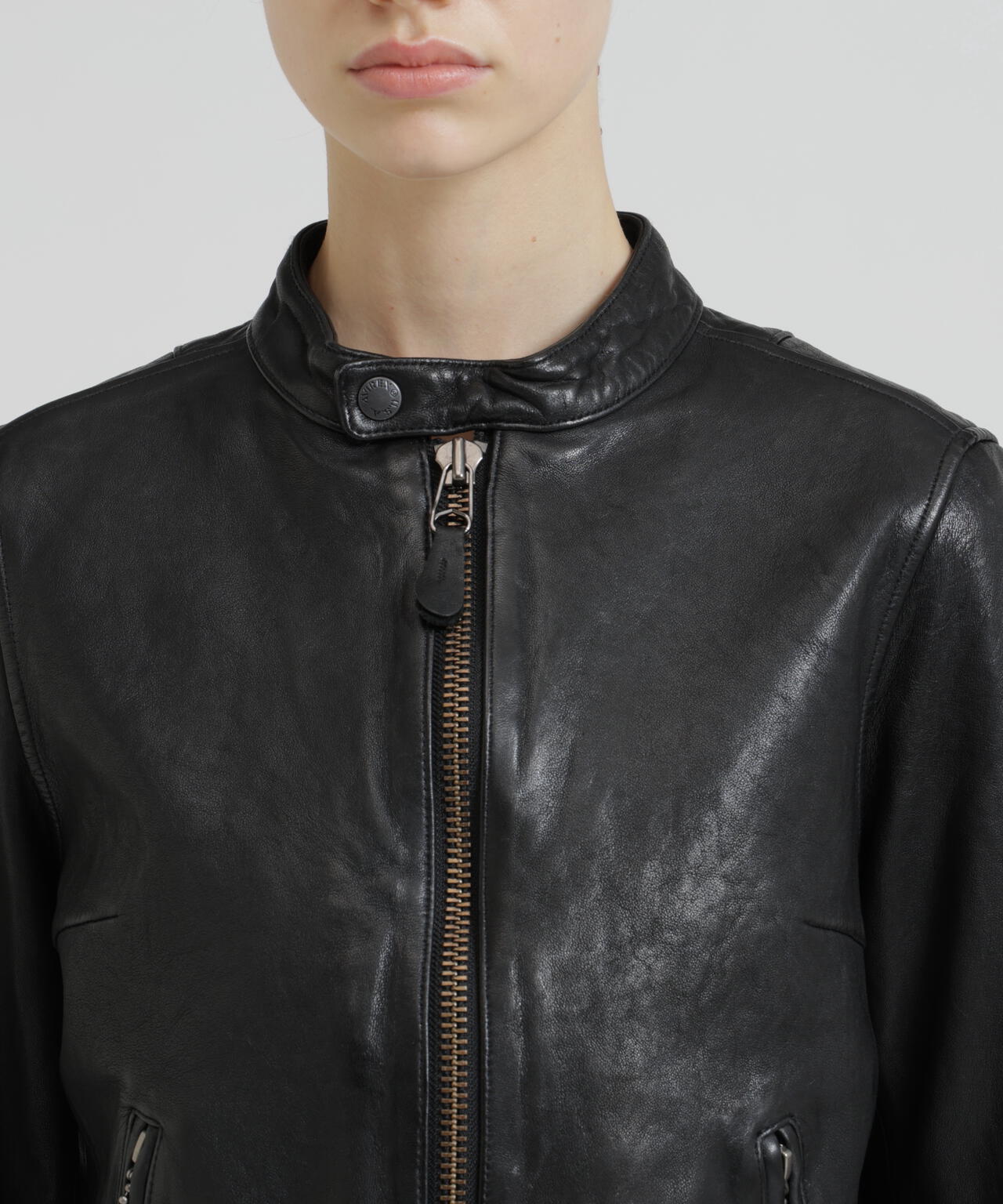 《WOMAN》SINGLE RIDERS LEATHER JACKET