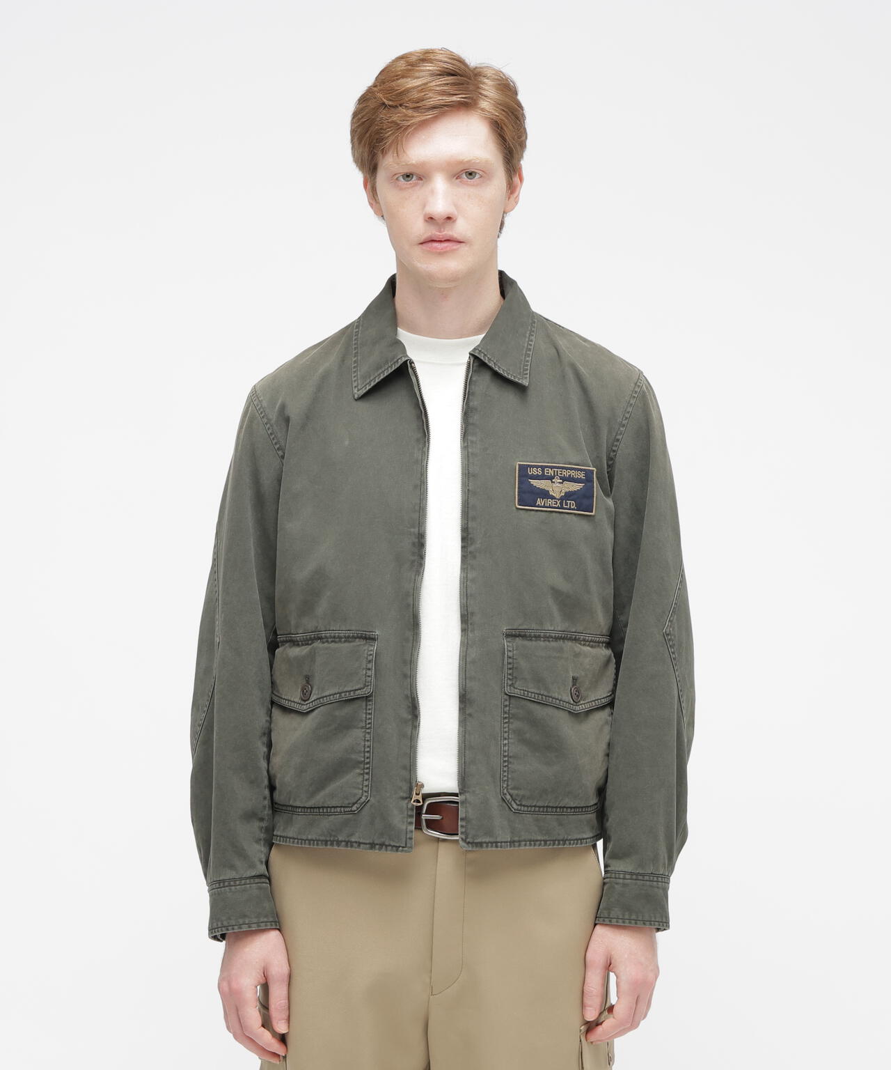 《NAVAL COLLECTION》M-421A SUMMER FLIGHT JACKET