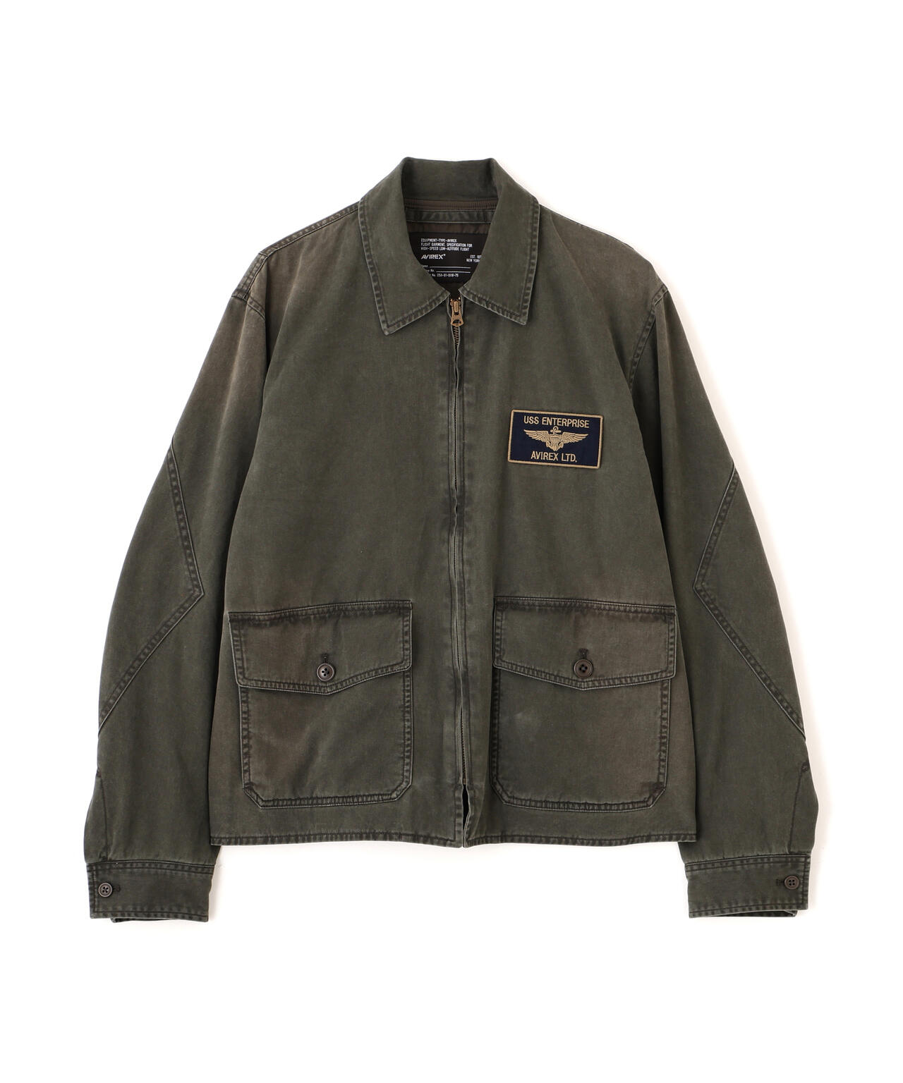 《NAVAL COLLECTION》M-421A SUMMER FLIGHT JACKET