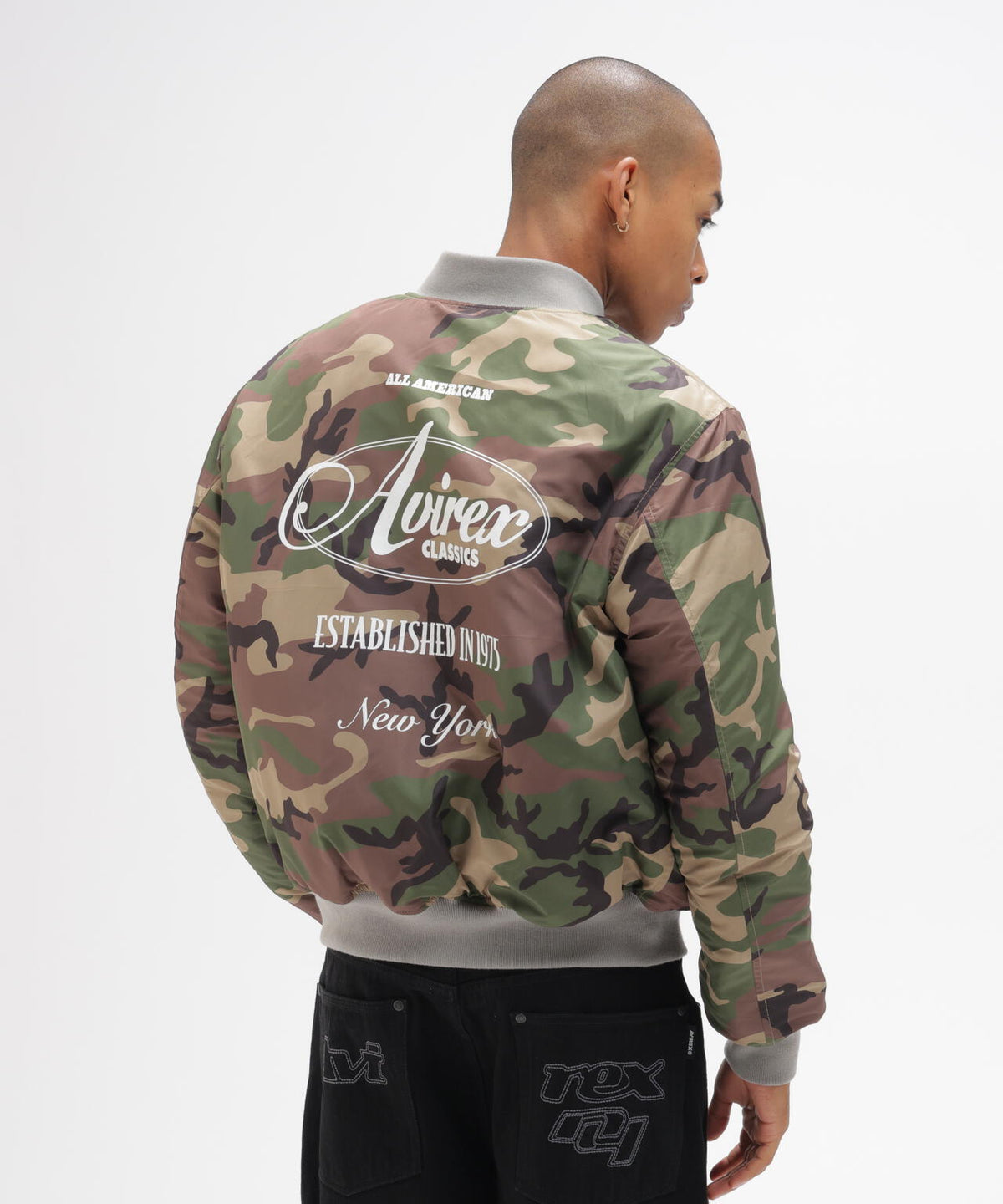 REVERSIBLE QUILTED VARSITY JACKET