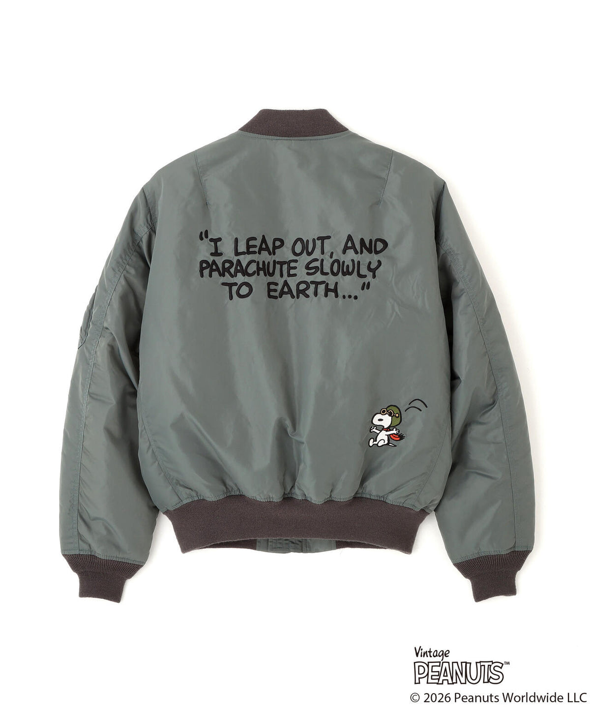 《AVIREX × PEANUTS》MA-1 ”FLYING ACE”