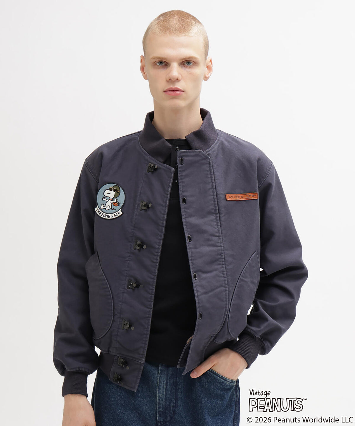 《AVIREX × PEANUTS》DECK JACKET ”FLYING ACE”